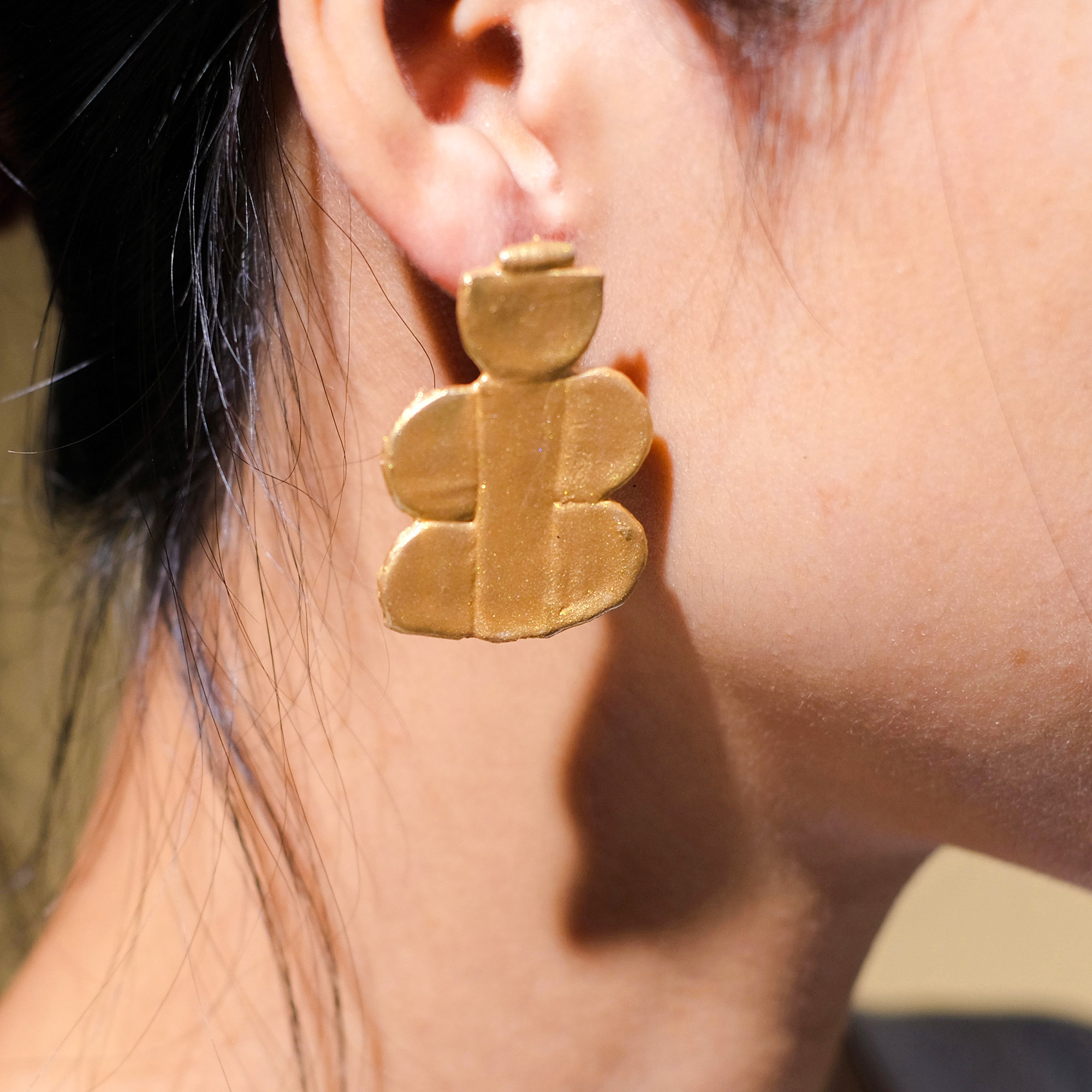 永續工藝｜耳環 - 火光｜史瓦帝尼