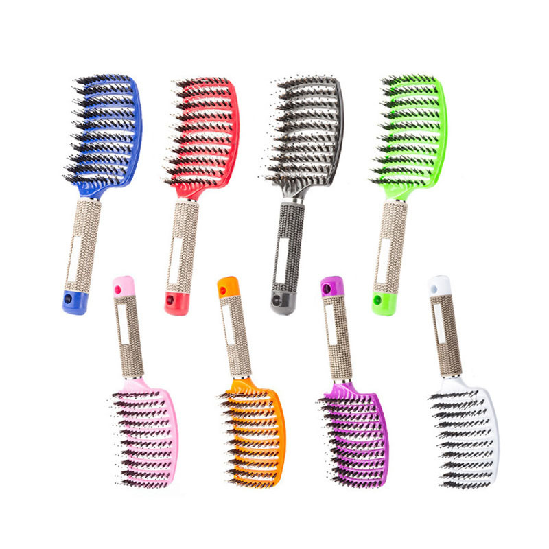 弧形鬃毛大彎梳