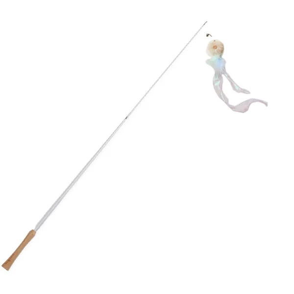 【Pawsholic 爪迷】 手工逗貓棒-花花系列-紫丁香