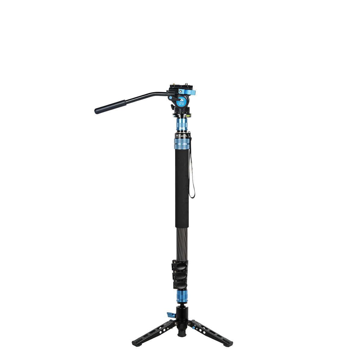 SIRUI P-424FL+VA-5X 思銳 多功能旋轉 碳纖維單腳架套組