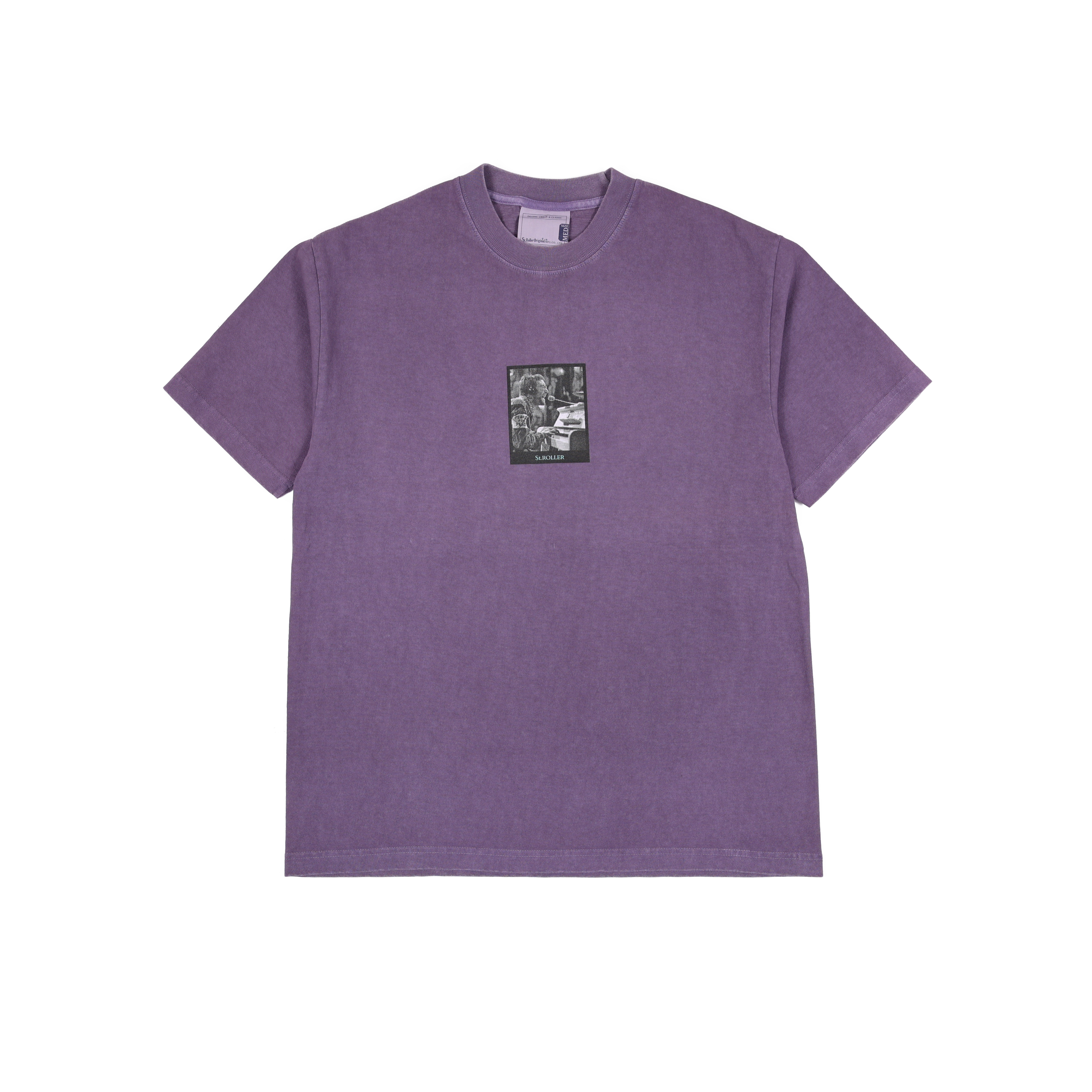 ST. ROLLER VINTAGE SPIRIT TEE - SRTE82401004 SRTE012 WASHED PURPLE
