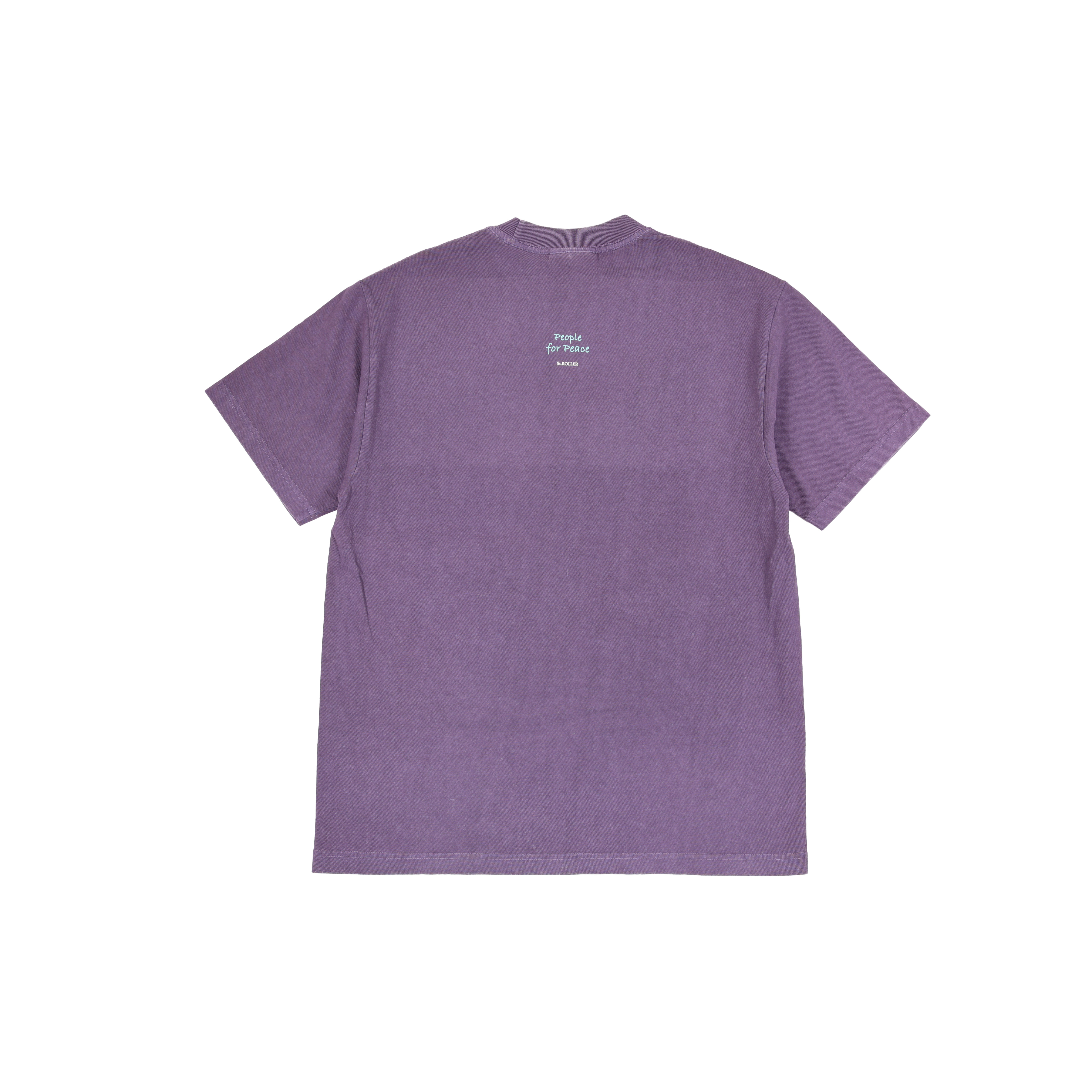 ST. ROLLER VINTAGE SPIRIT TEE - SRTE82401004 SRTE012 WASHED PURPLE