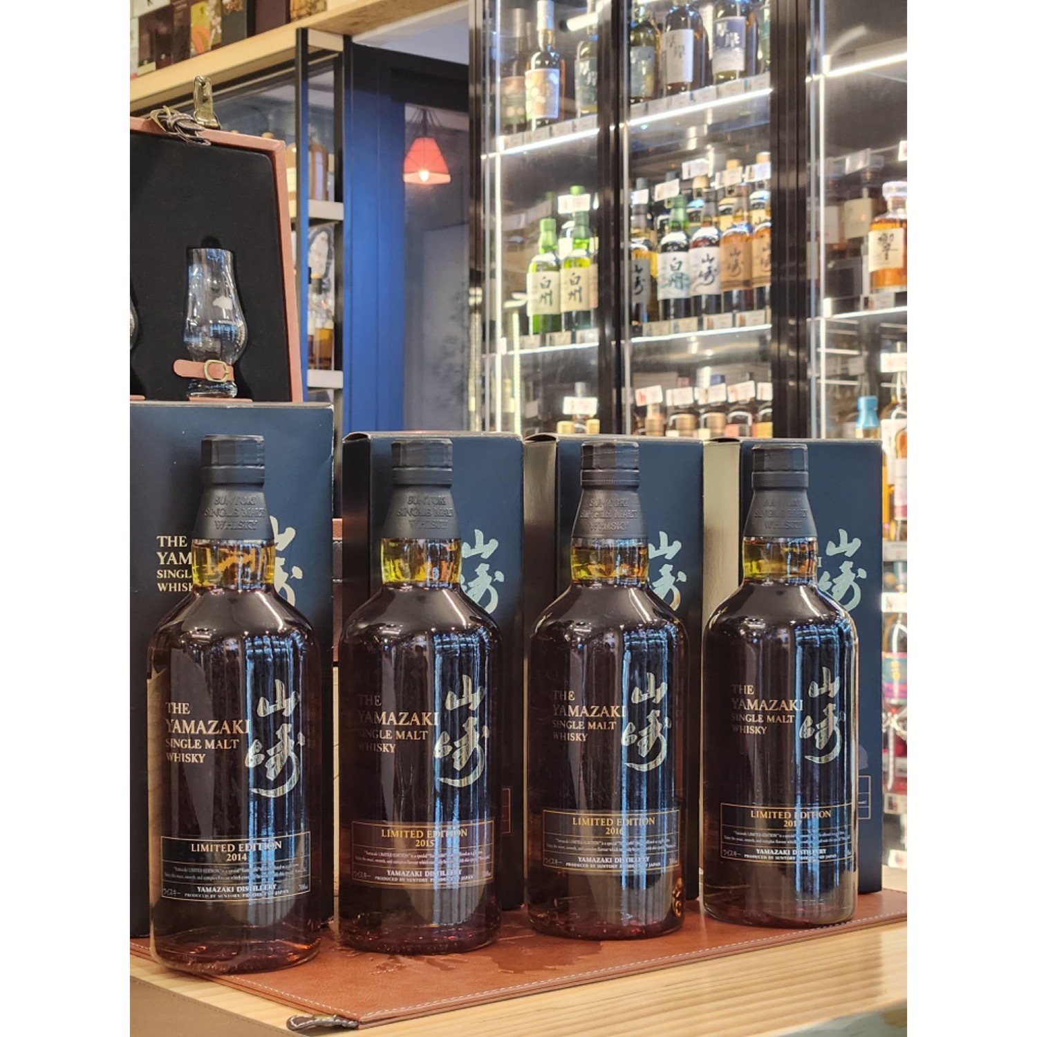 山崎2014 2015 2016 2017 Yamazaki 山崎 2014-2017 Limited Edition Single Malt ..