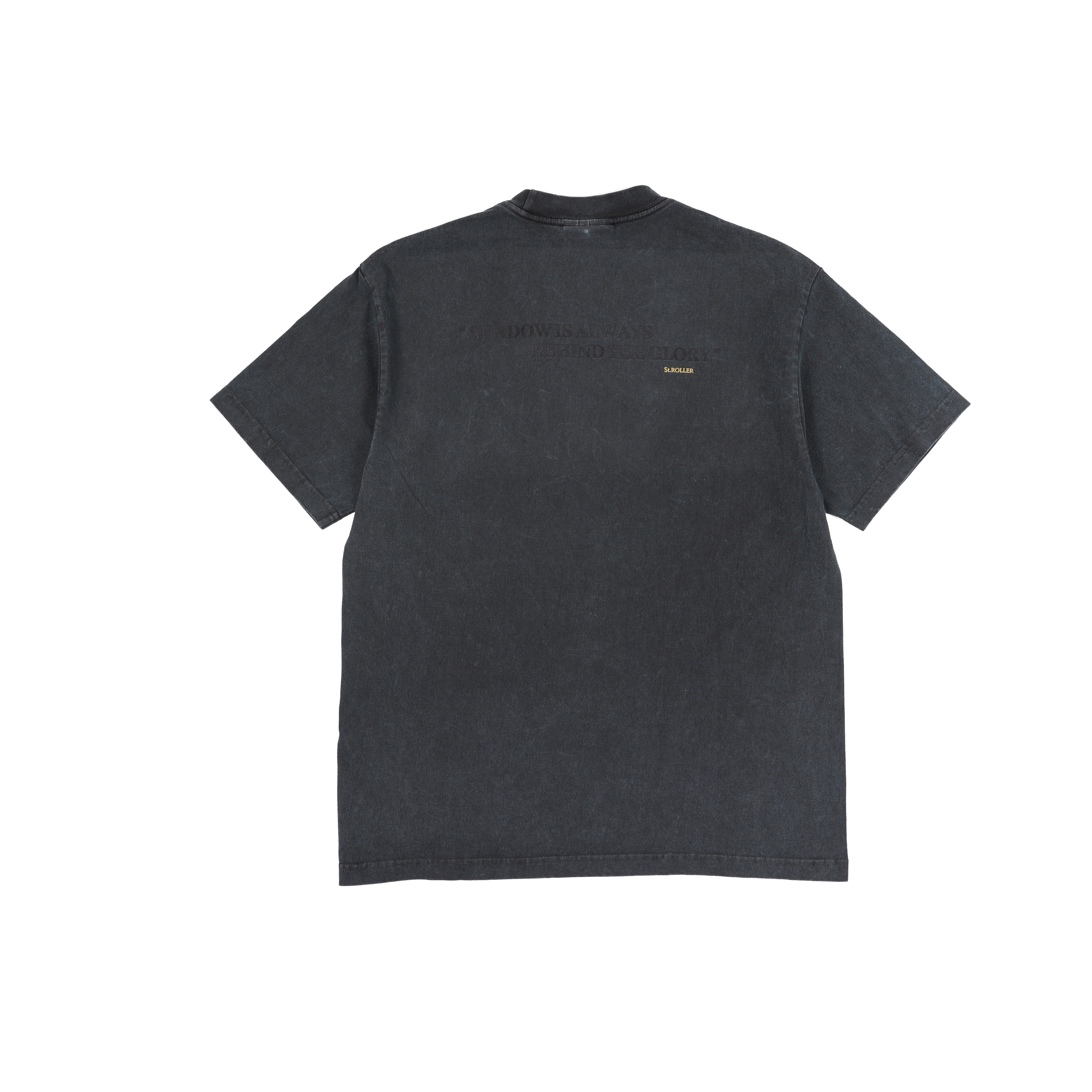 ST. ROLLER S/L T-SHIRT - SRTE82401011 SRTE013 WASHED CHARCOAL