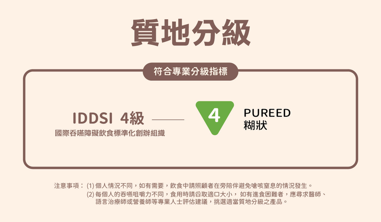 奇美介護食-好咀嚼軟質餐-味噌魚片(照護食,銀髮友善食品)