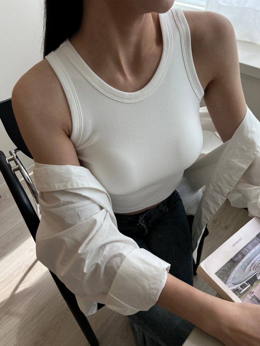 條紋罩杯背心*4色