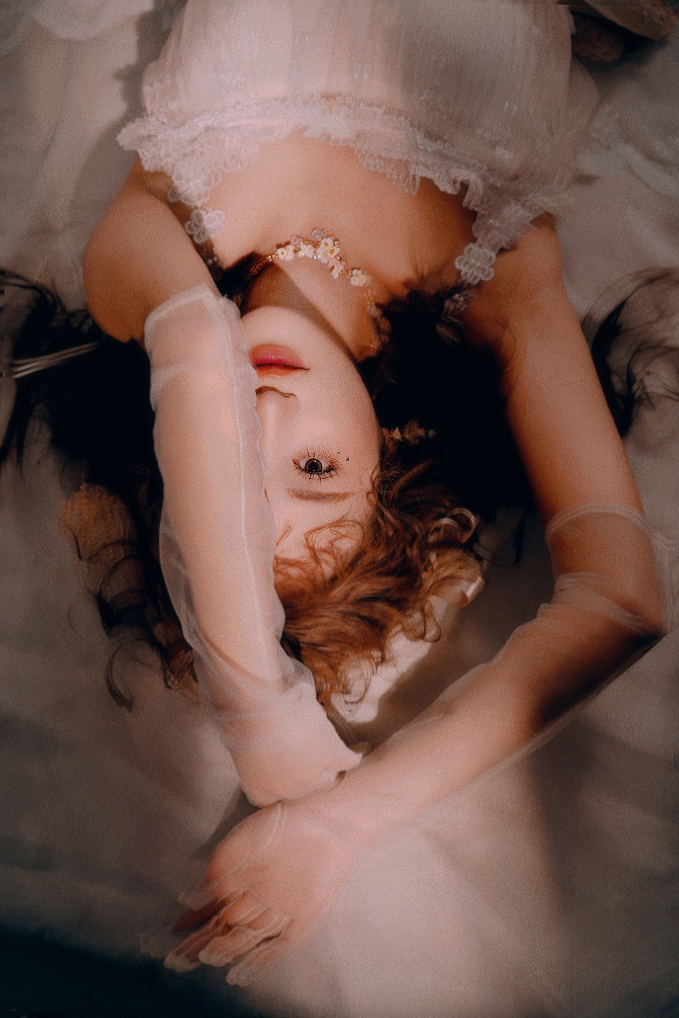 Small Town Alley Floral Necklace