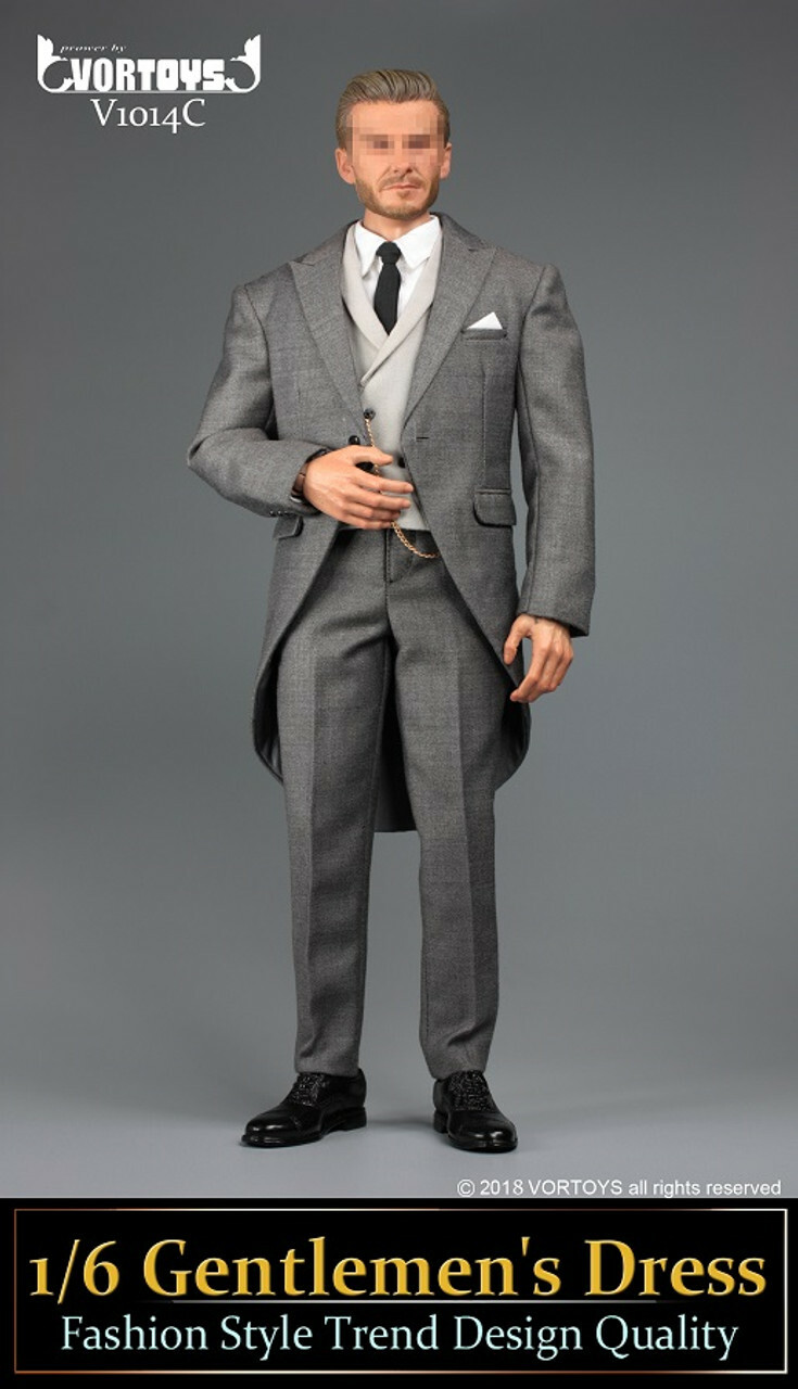 VORTOYS: 1/6 男士禮服-灰色