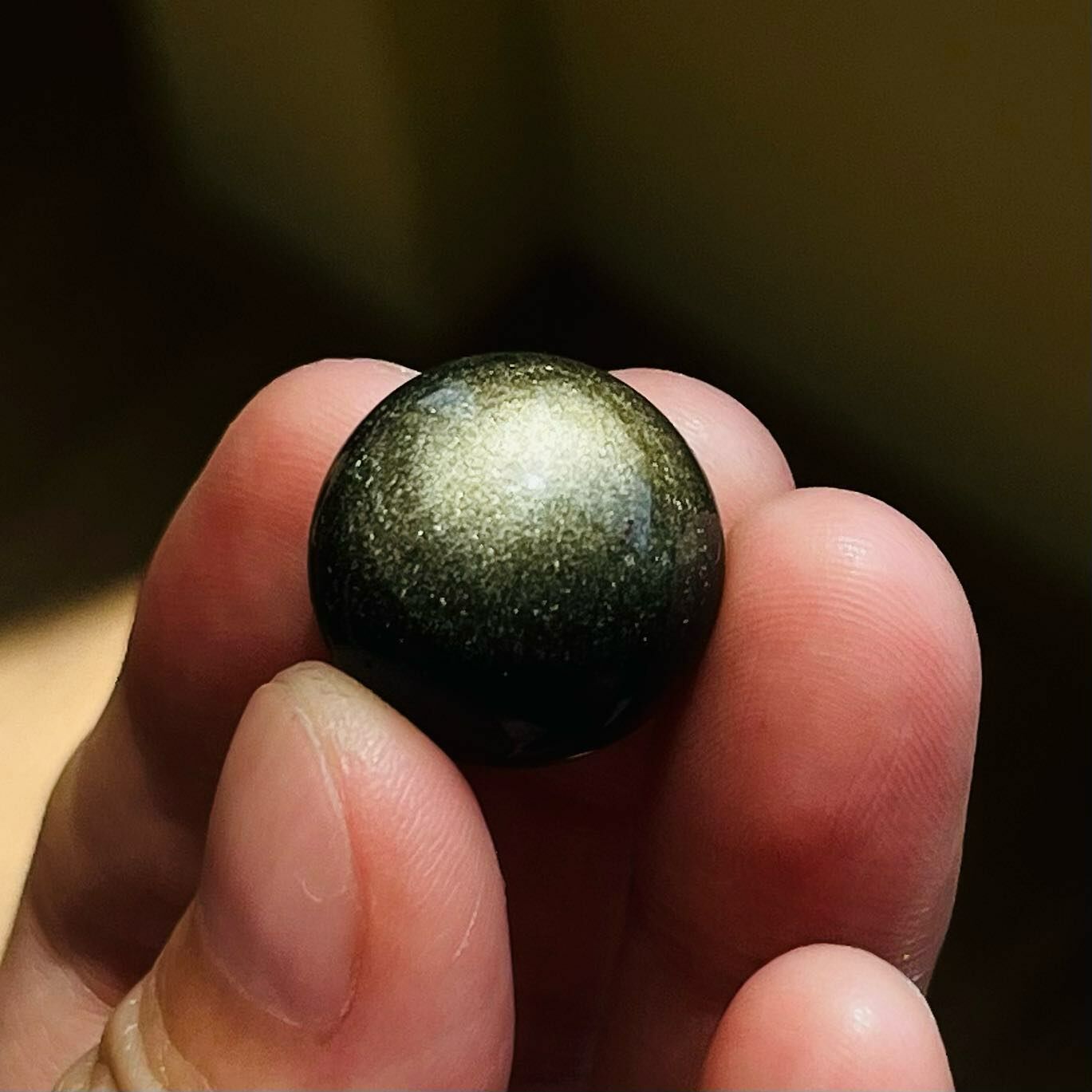 [原石] 金曜石 水晶小球