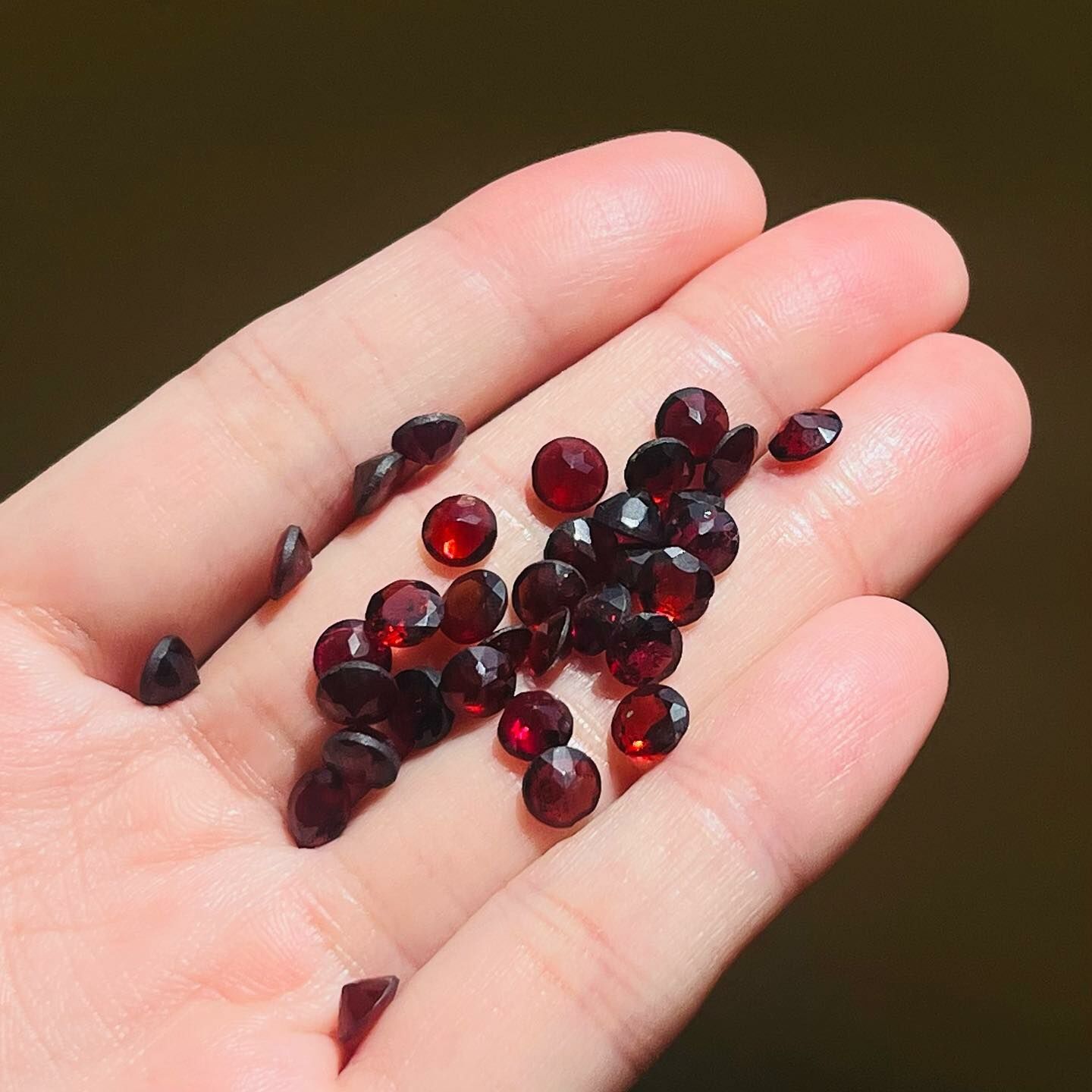 [原石] 石榴石 水晶裸石