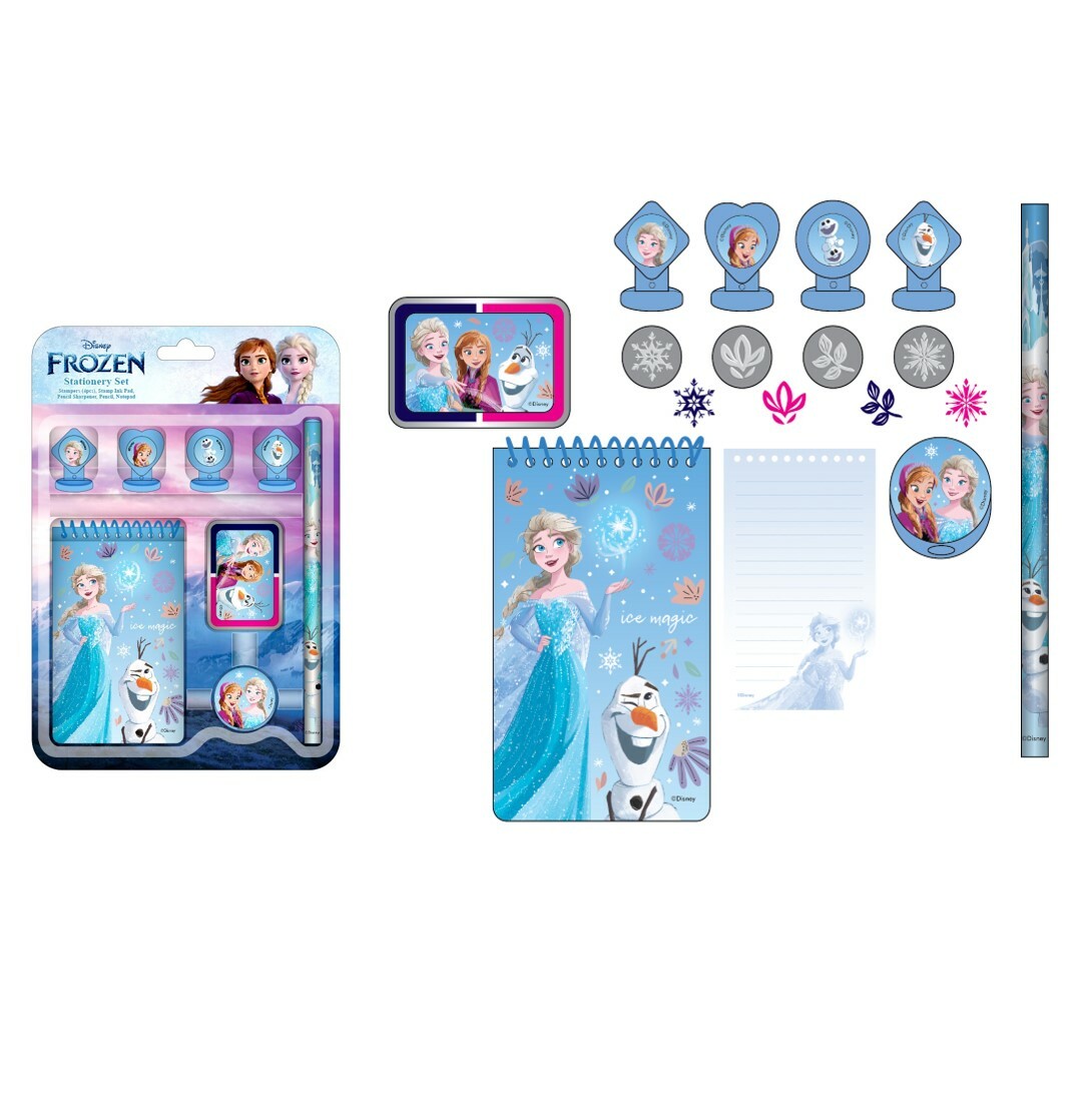 迪士尼魔雪奇緣 文具套裝(8P)