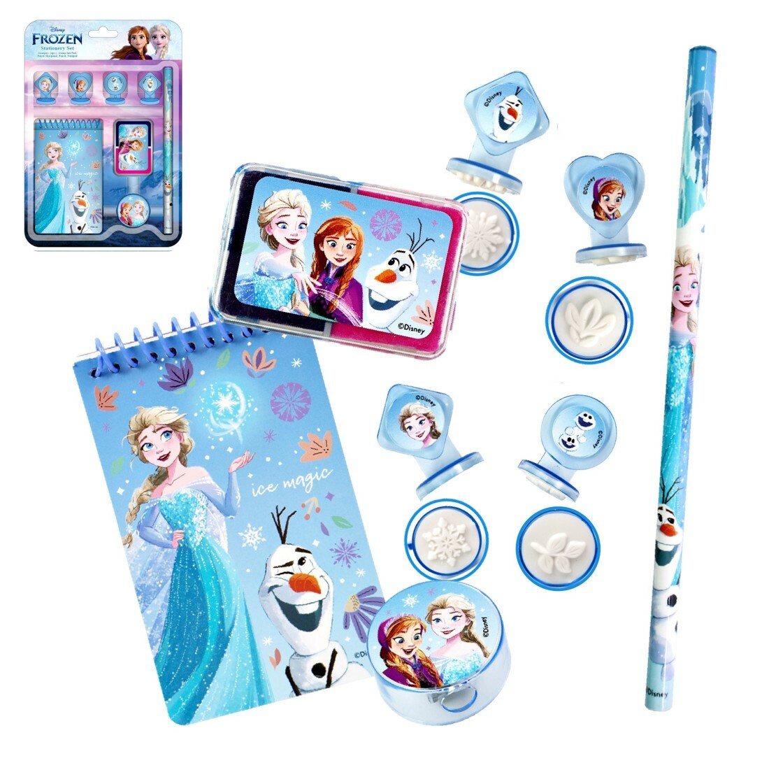 迪士尼魔雪奇緣 文具套裝(8P)