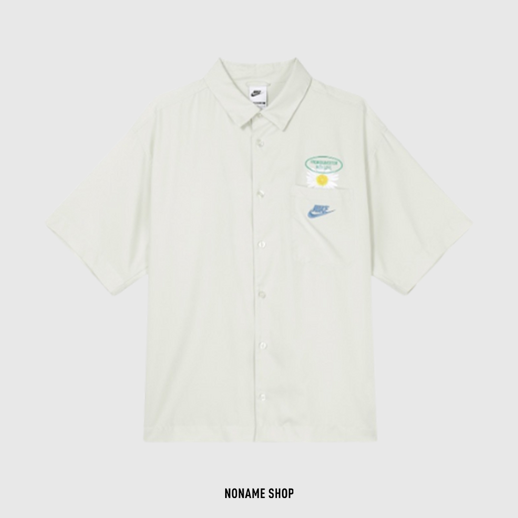 NIKE NSW 雛菊 刺繡 短袖 襯衫 (男款)