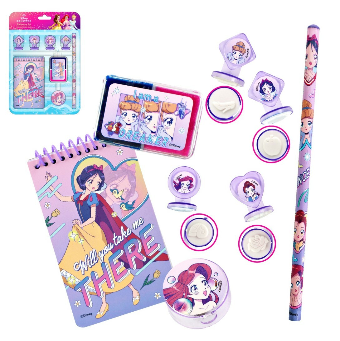 迪士尼公主 文具套裝(8P)