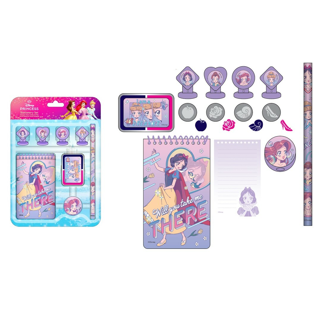 迪士尼公主 文具套裝(8P)
