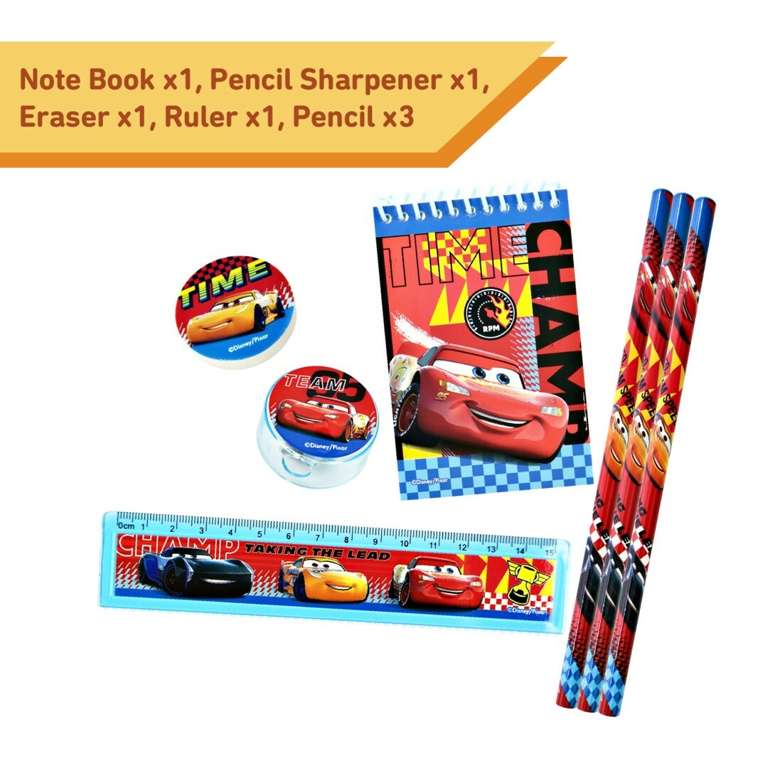 迪士尼反斗車王 - 文具套裝(7P)