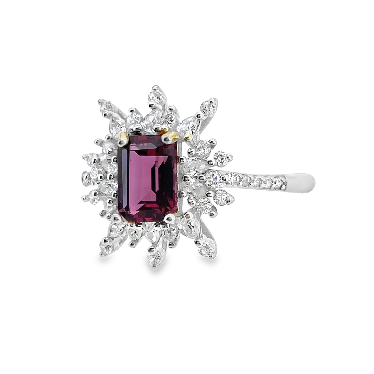 T588紅石榴石戒指