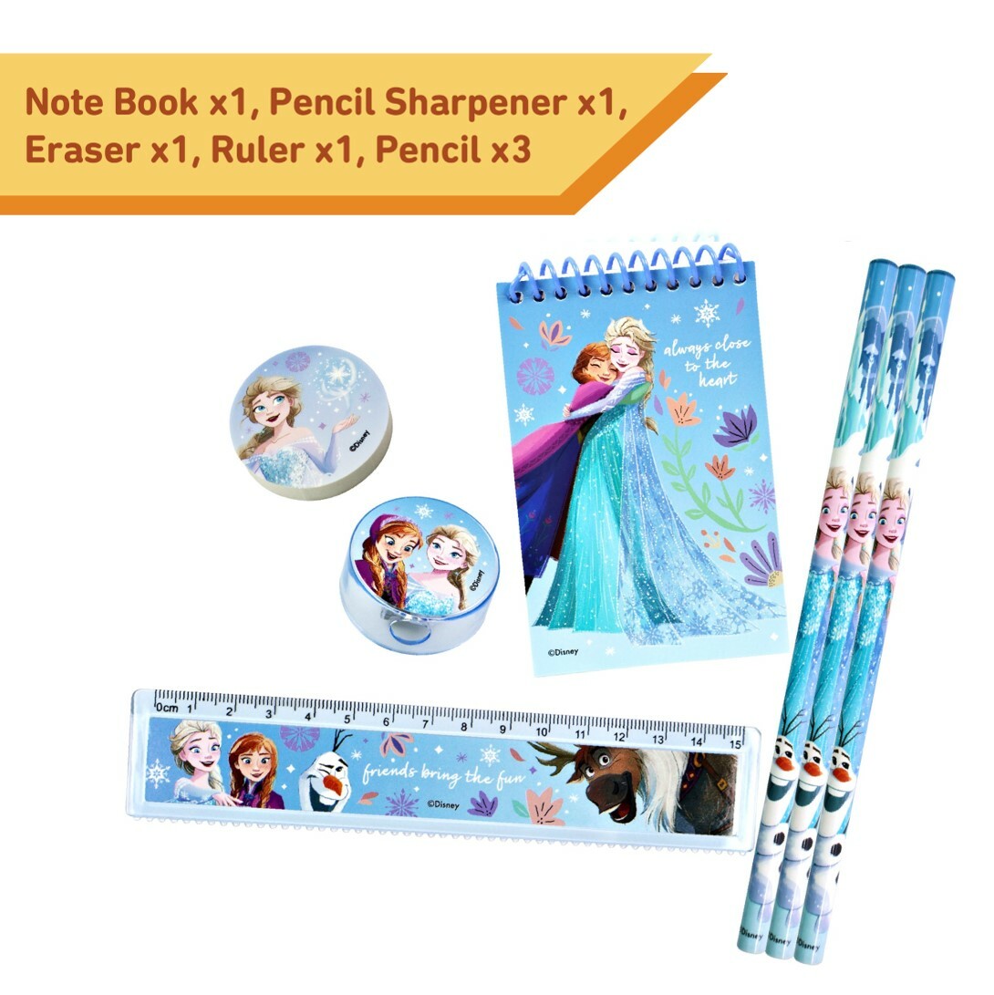 迪士尼魔雪奇緣 - 文具套裝(7P)