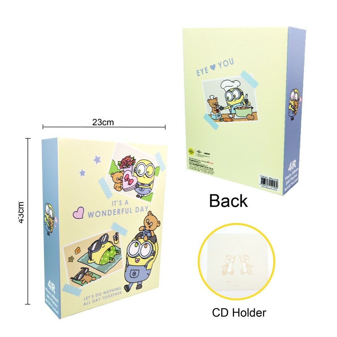 迷你兵團 | 4R-200 相簿連CD套