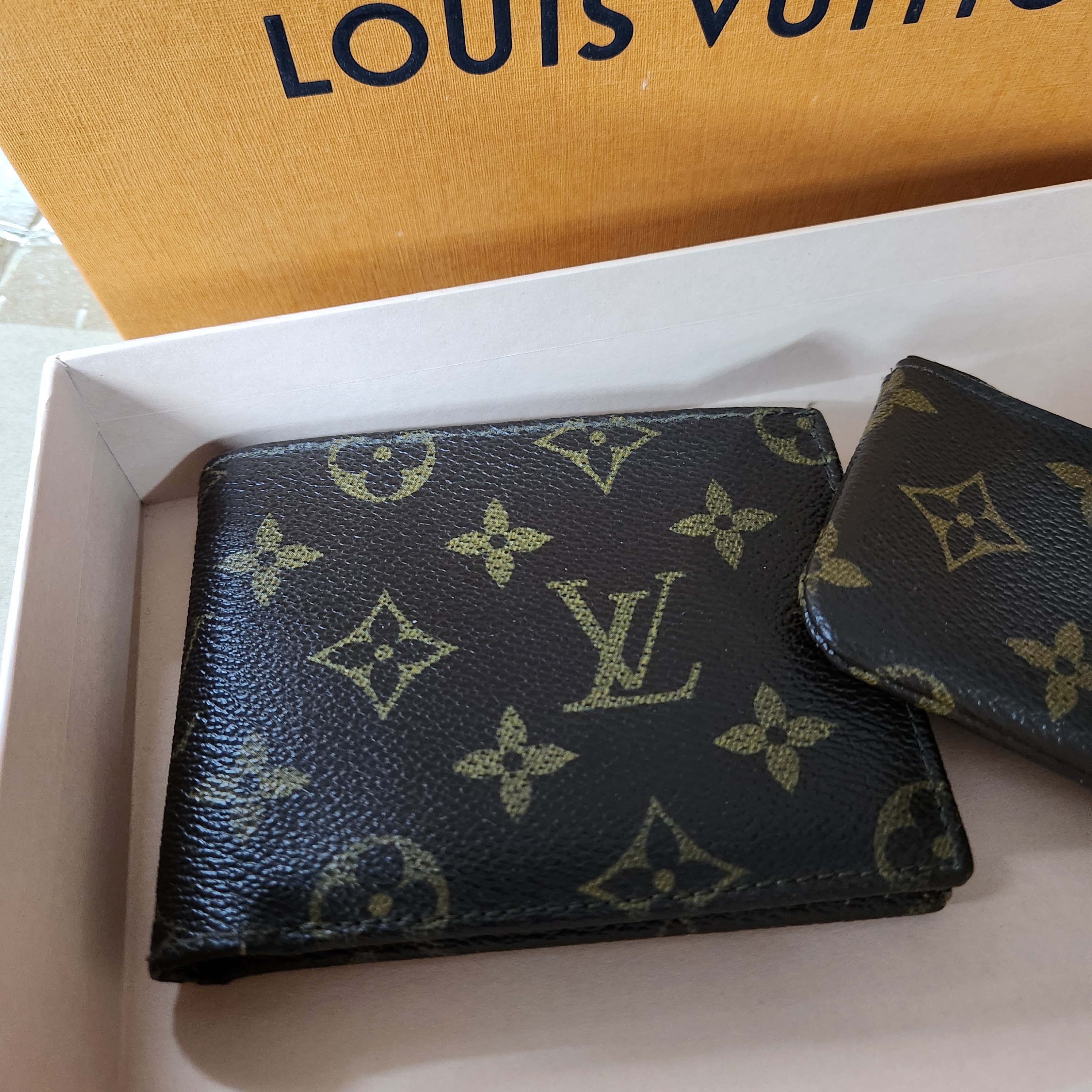 （日本直送）85%新 LV Louis Vuitton 銀包 + 鎖匙包