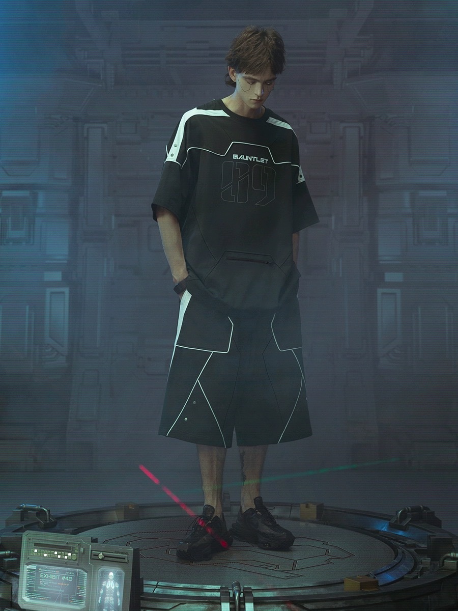 不作惡「星聯FC作訓短褲」L12013 深空黑