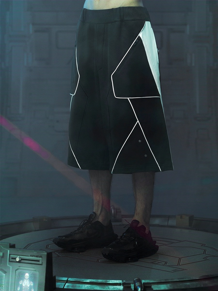 不作惡「星聯FC作訓短褲」L12013 深空黑