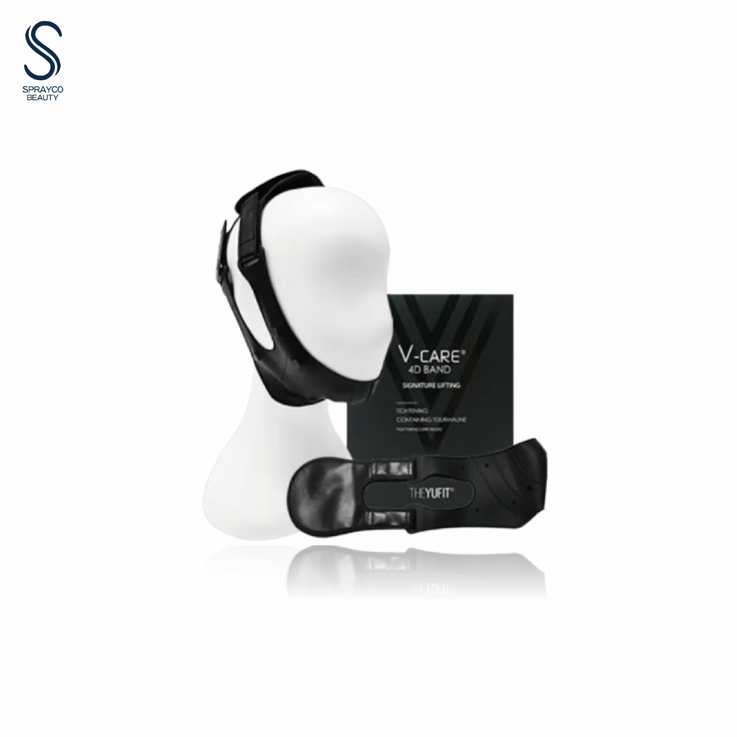 預訂4月下旬到【YUFIT V面神器提拉帶(黑色)】