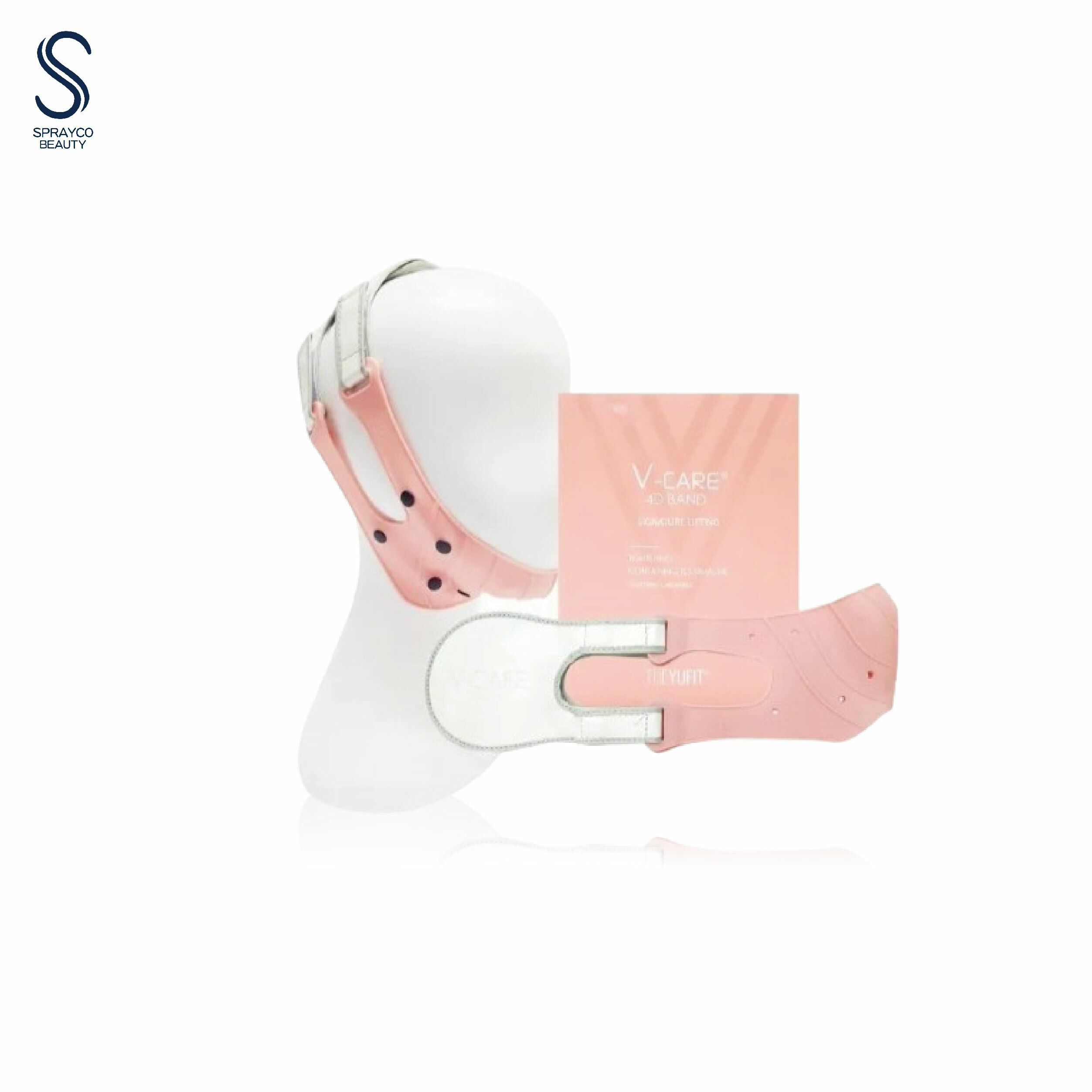 預訂4月下旬到【YUFIT V面神器提拉帶(粉色)】