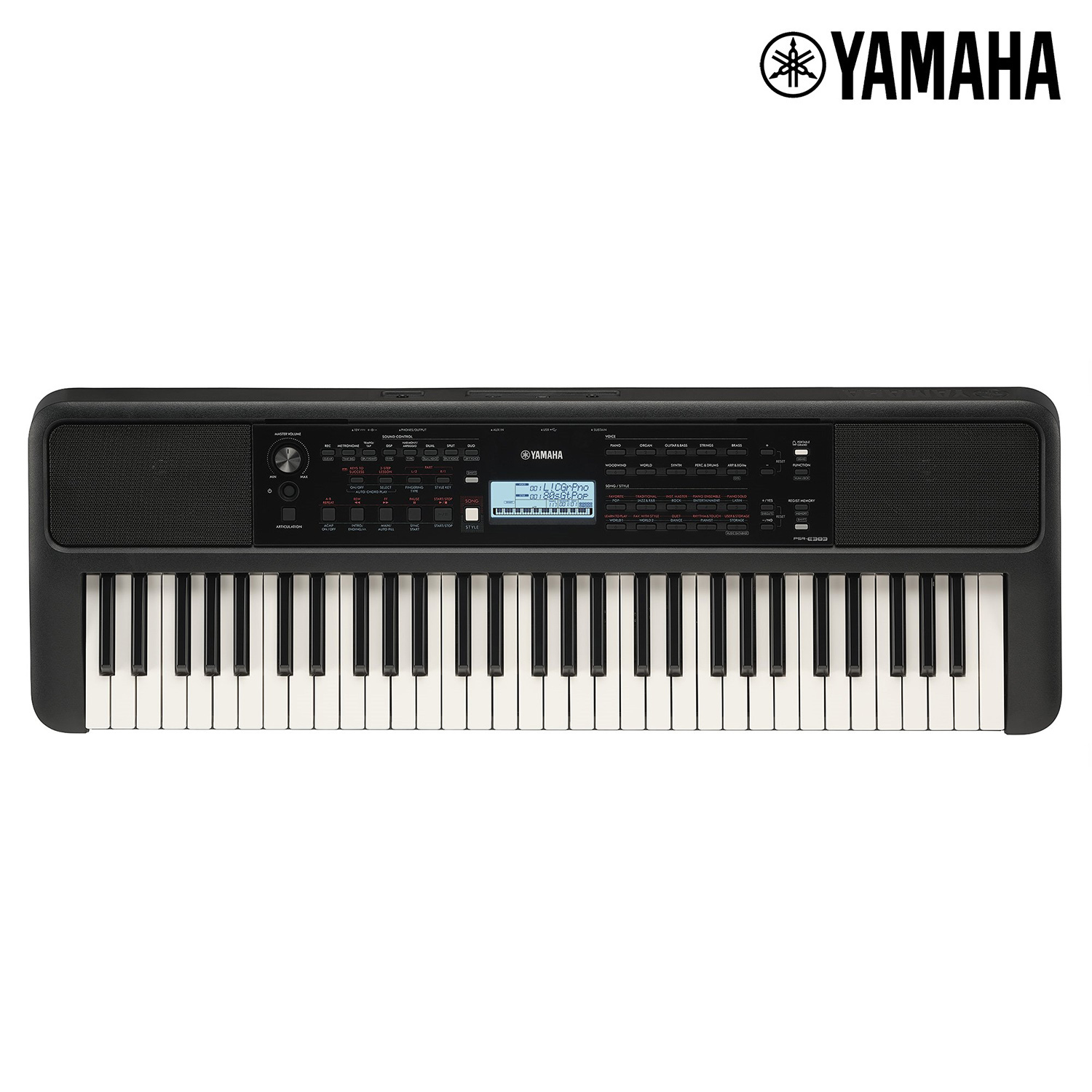 YAMAHA PSR-E383 61鍵電子琴PSRE383 自動伴奏