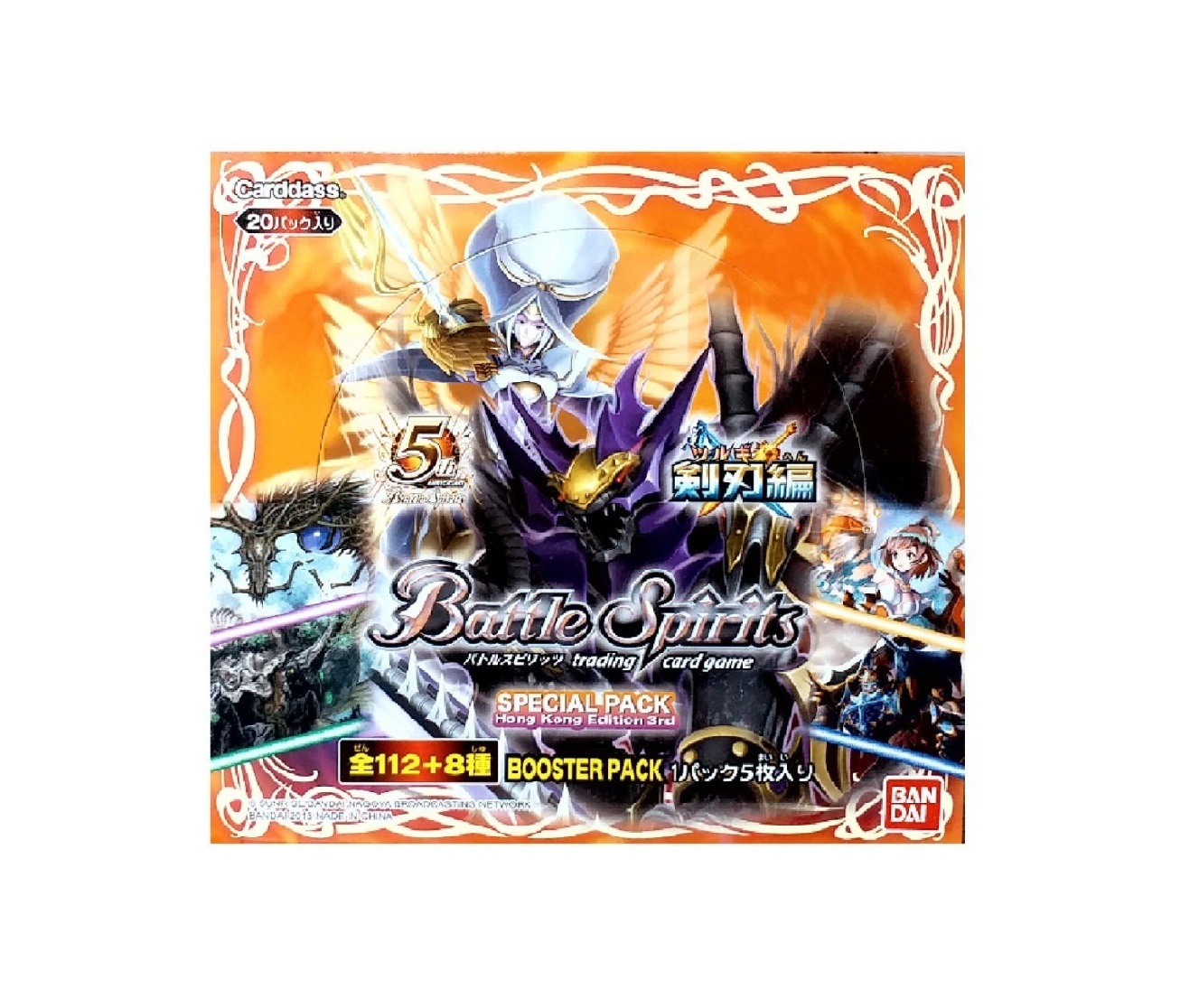 Battle Spirits TCG BS40 煌臨編第1章伝説ノ英雄擴充包原盒未