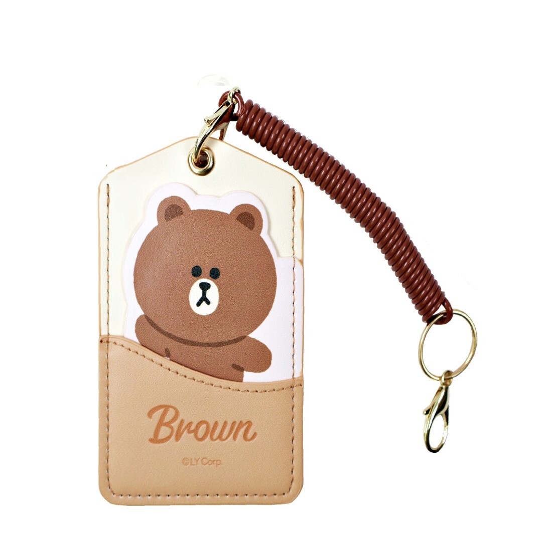 LINE FRIENDS | 八達通 |證件套 |Brown