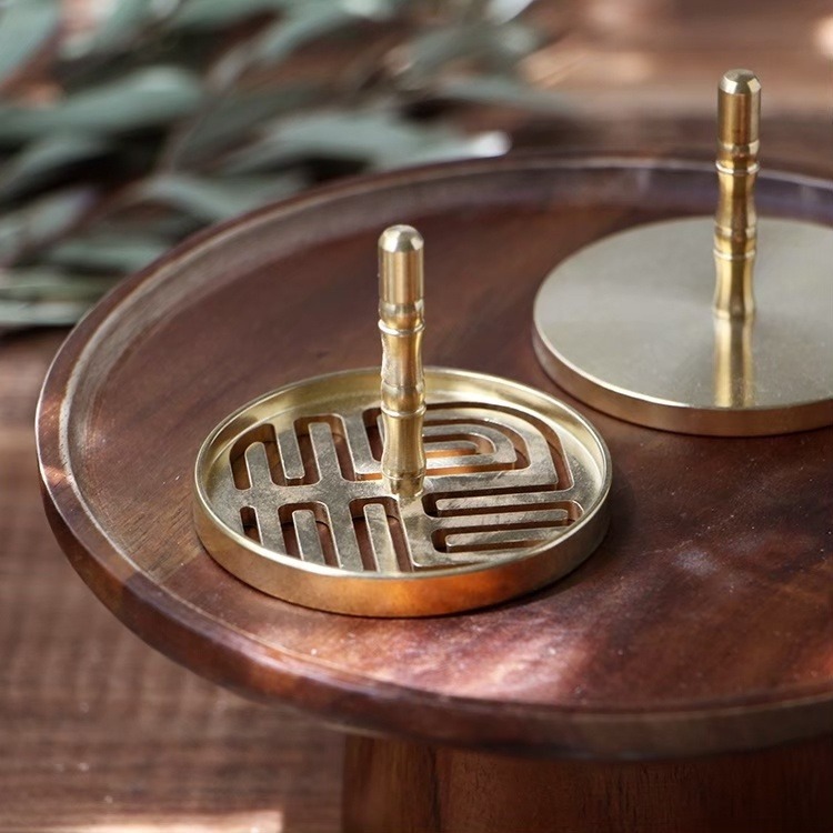 銅製香篆【B2】