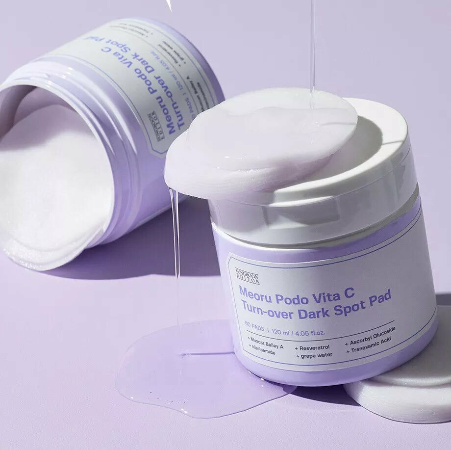 《現貨》sungboon editor Meoru Podo Vita C Dark Spot pad (60 pads)