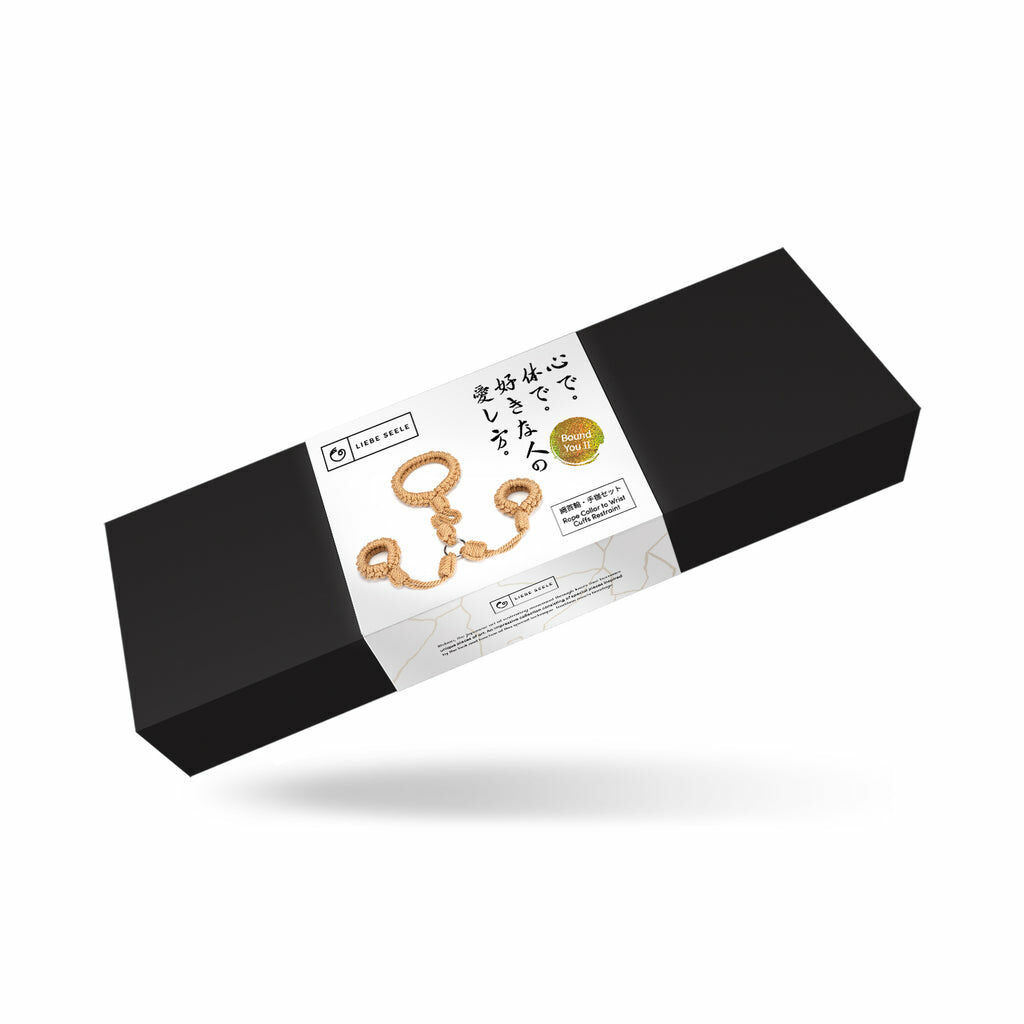 Liebe Seele Bound You ll 麻製頸圈連手扣束縛