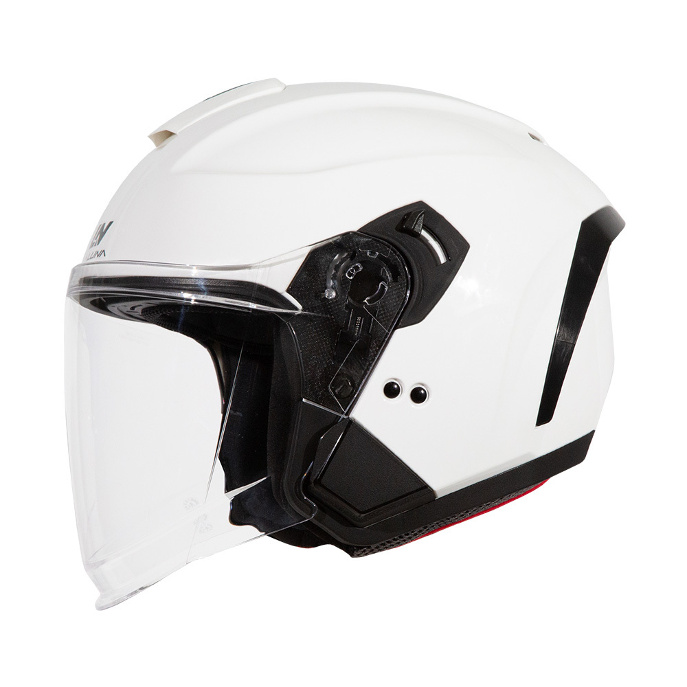 LALUNA IO-ONE 素色 白 3/4罩 安全帽