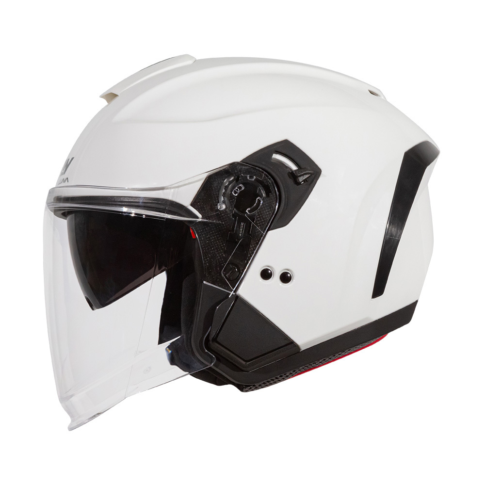 LALUNA IO-ONE 素色 白 3/4罩 安全帽