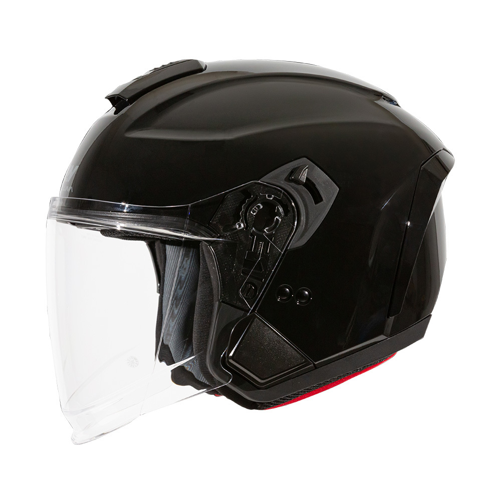 LALUNA IO-ONE 素色 黑 3/4罩 安全帽