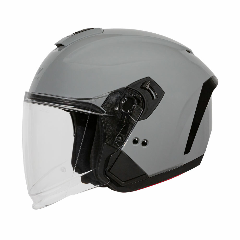 LALUNA IO-ONE 素色 雲河灰 3/4罩 安全帽