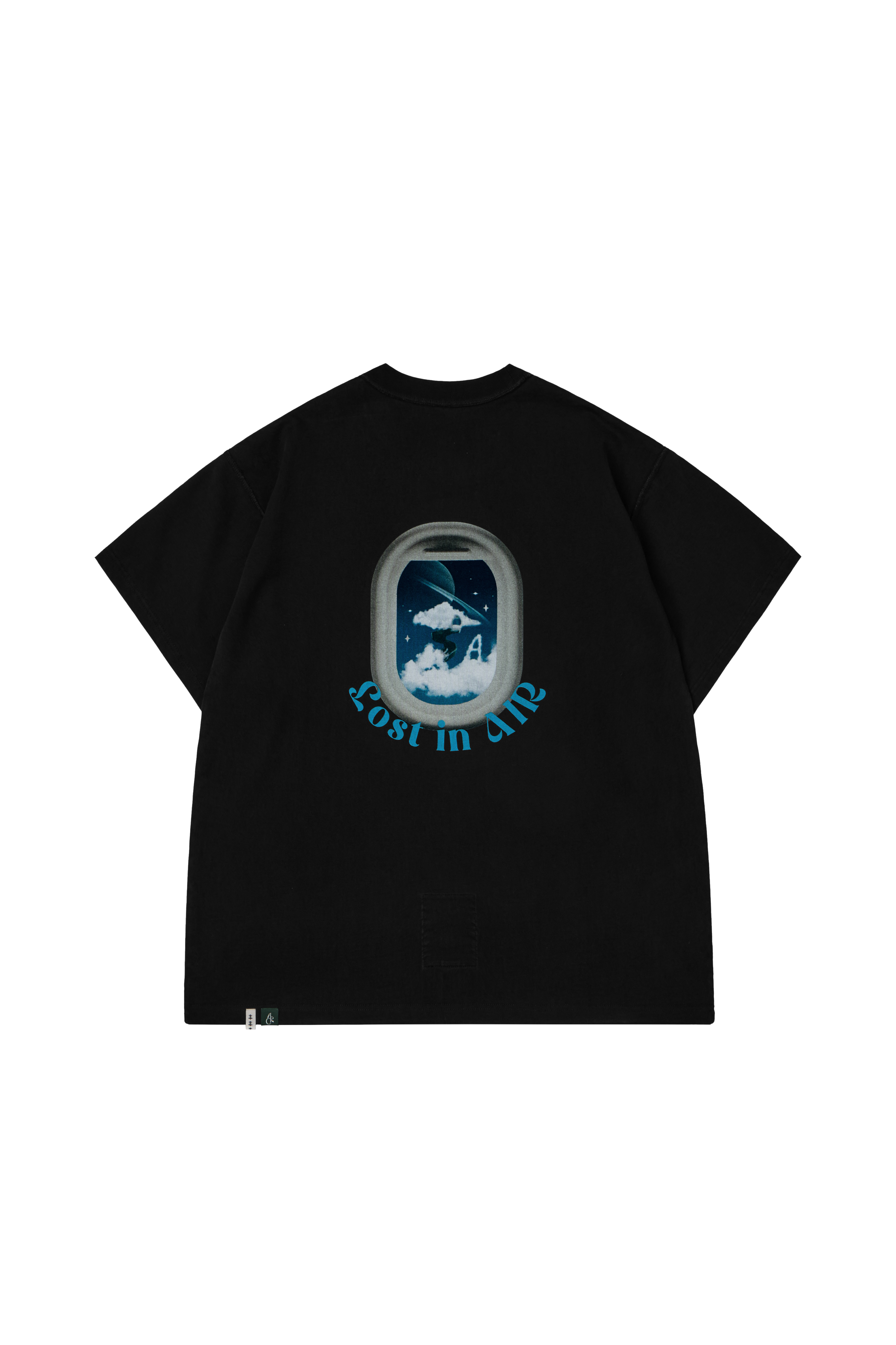 LOST IN AIR TEE - BLACK