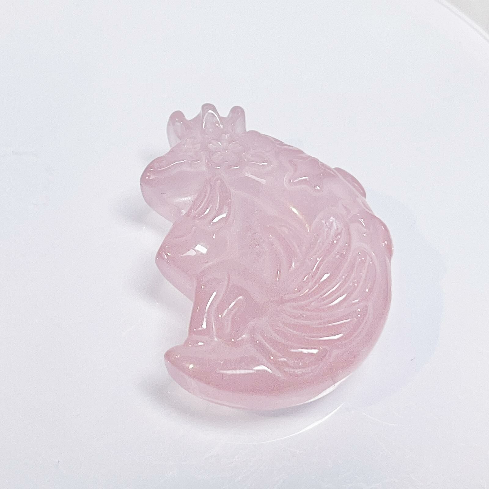 粉晶九尾狐吊墜CN575