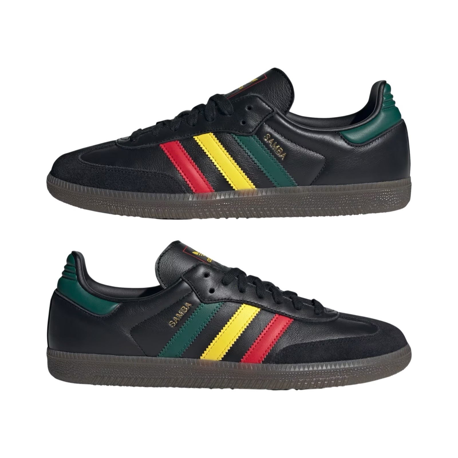 [In-Stock] Adidas Samba OG Black Rasta (M) IH3119