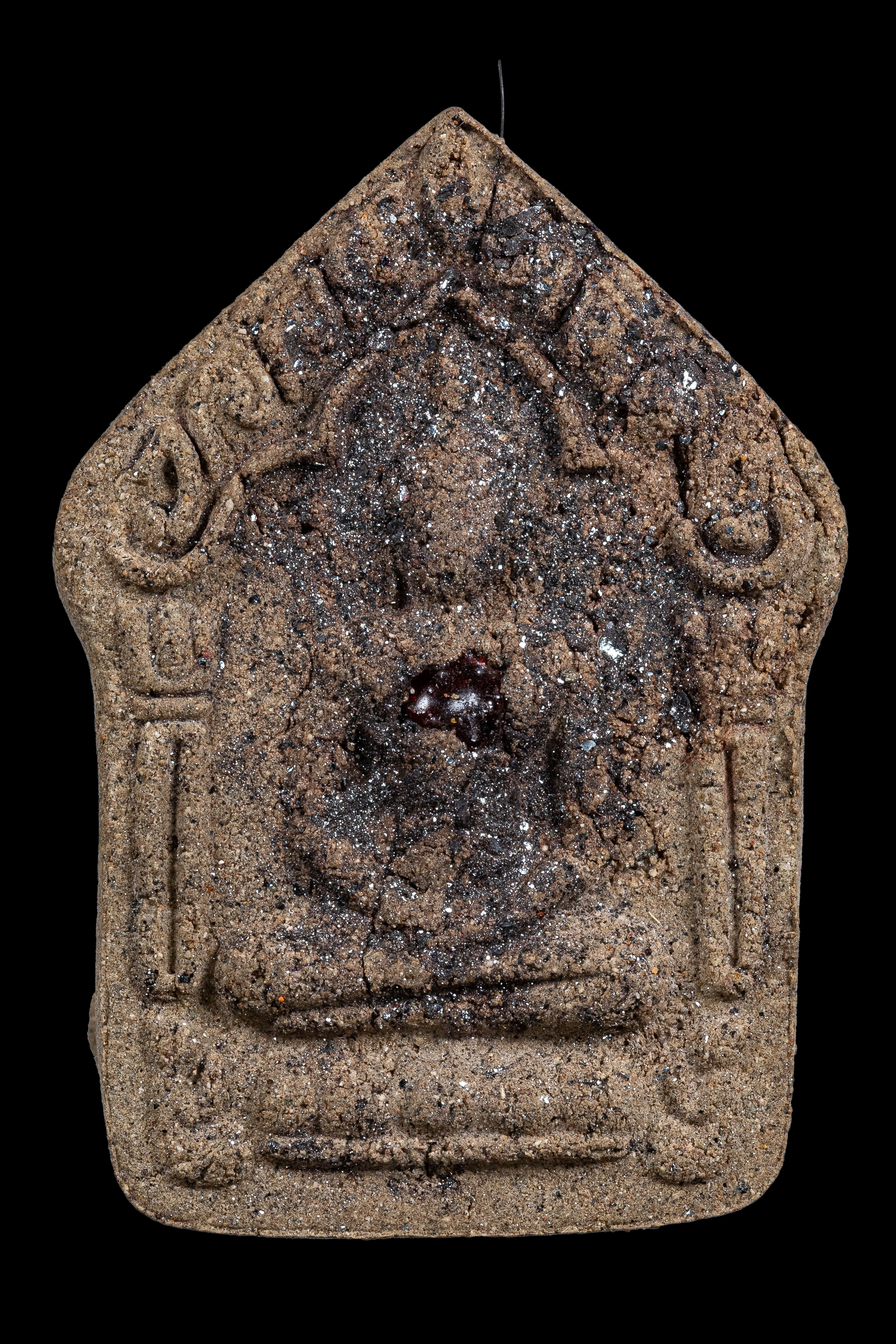 『泰國佛牌』2567帕坤平『燒哈』化石肉版本 燒哈日加持 龍婆宋功 瓦崗龍阿倫 03240710