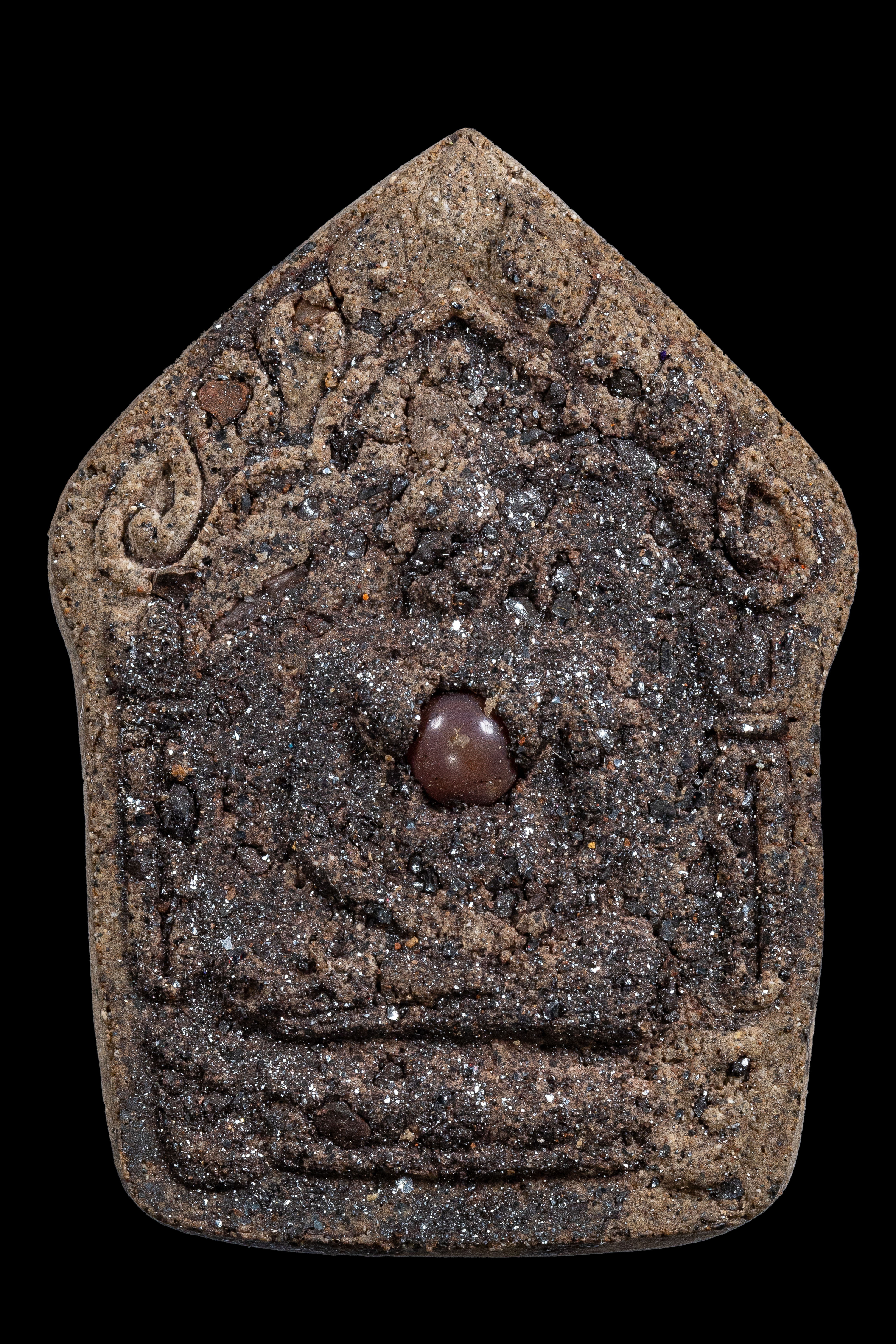 『泰國佛牌』2567帕坤平『燒哈』化石肉版本 燒哈日加持 龍婆宋功 瓦崗龍阿倫 04240710