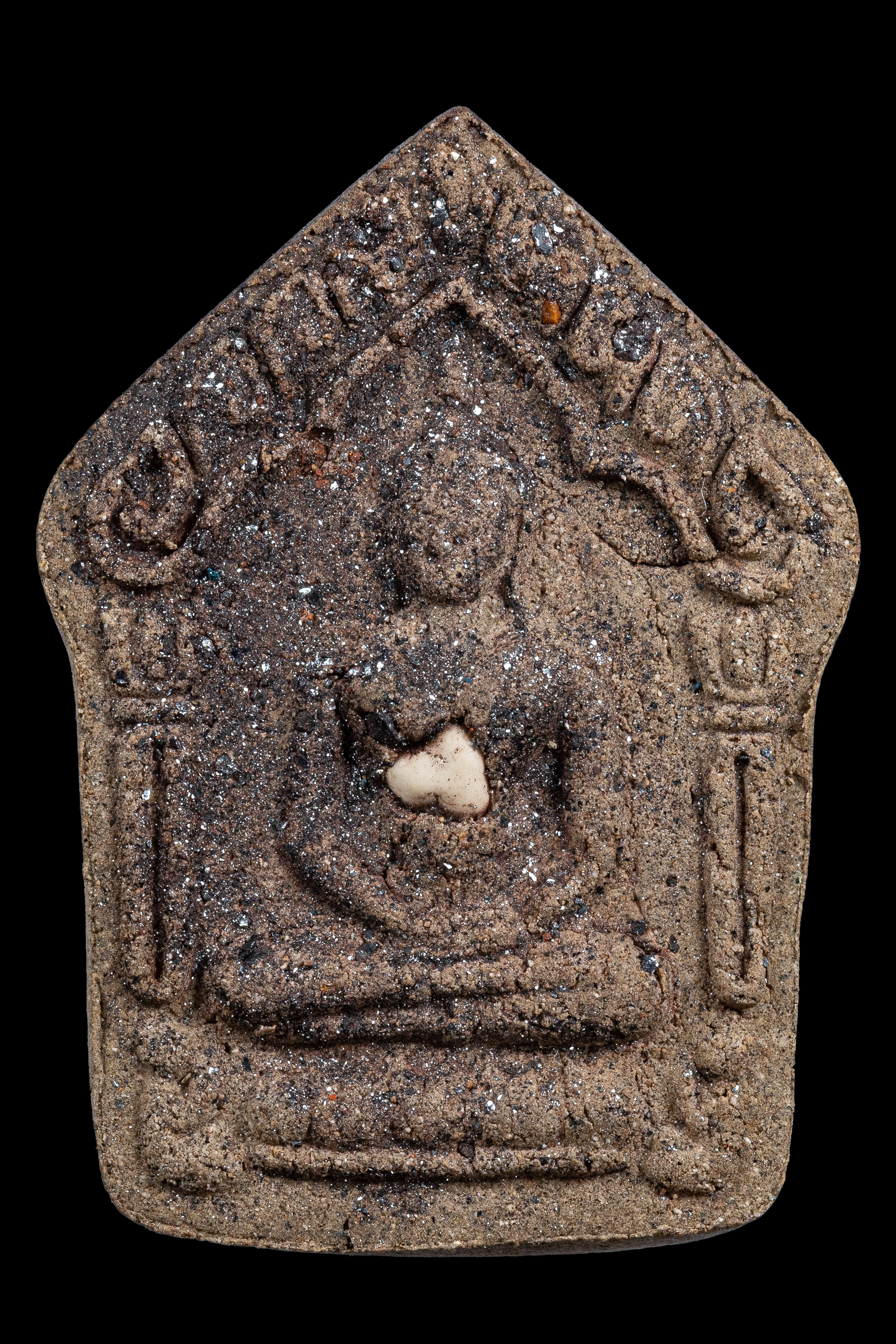 『泰國佛牌』2567帕坤平『燒哈』化石肉版本 燒哈日加持 龍婆宋功 瓦崗龍阿倫 07240710