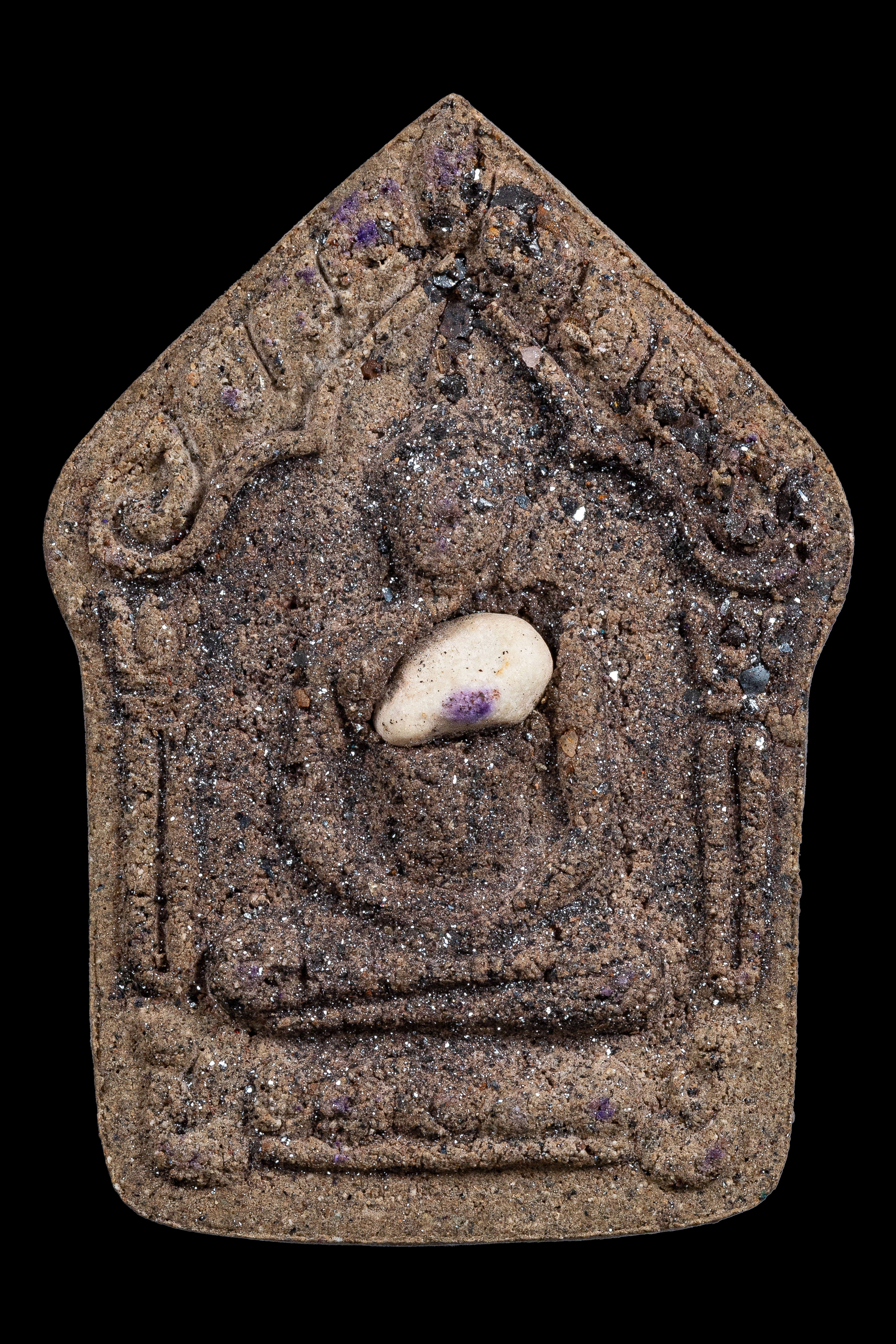 『泰國佛牌』2567帕坤平『燒哈』化石肉版本 燒哈日加持 龍婆宋功 瓦崗龍阿倫 08240710