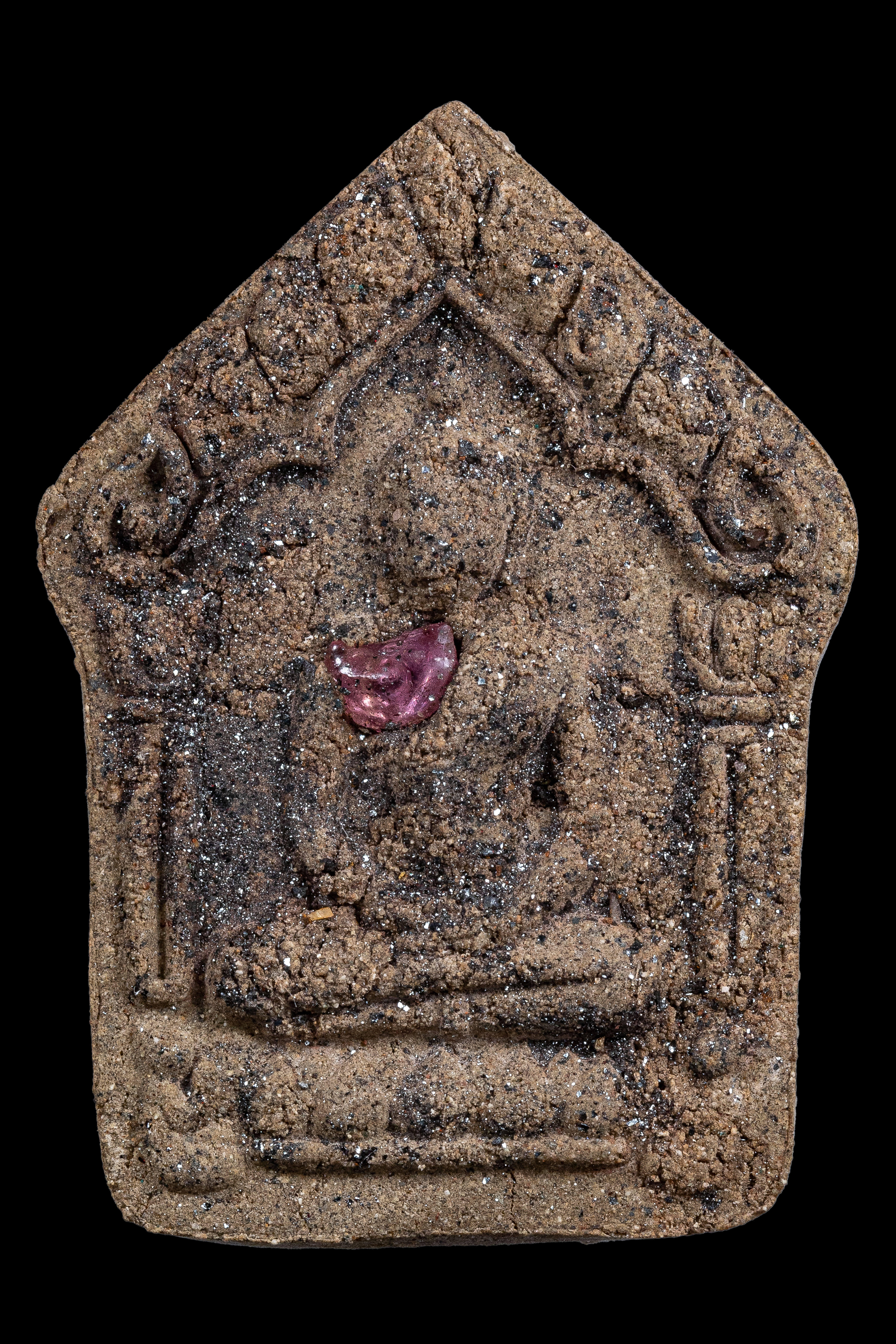 『泰國佛牌』2567帕坤平『燒哈』化石肉版本 燒哈日加持 龍婆宋功 瓦崗龍阿倫 09240710