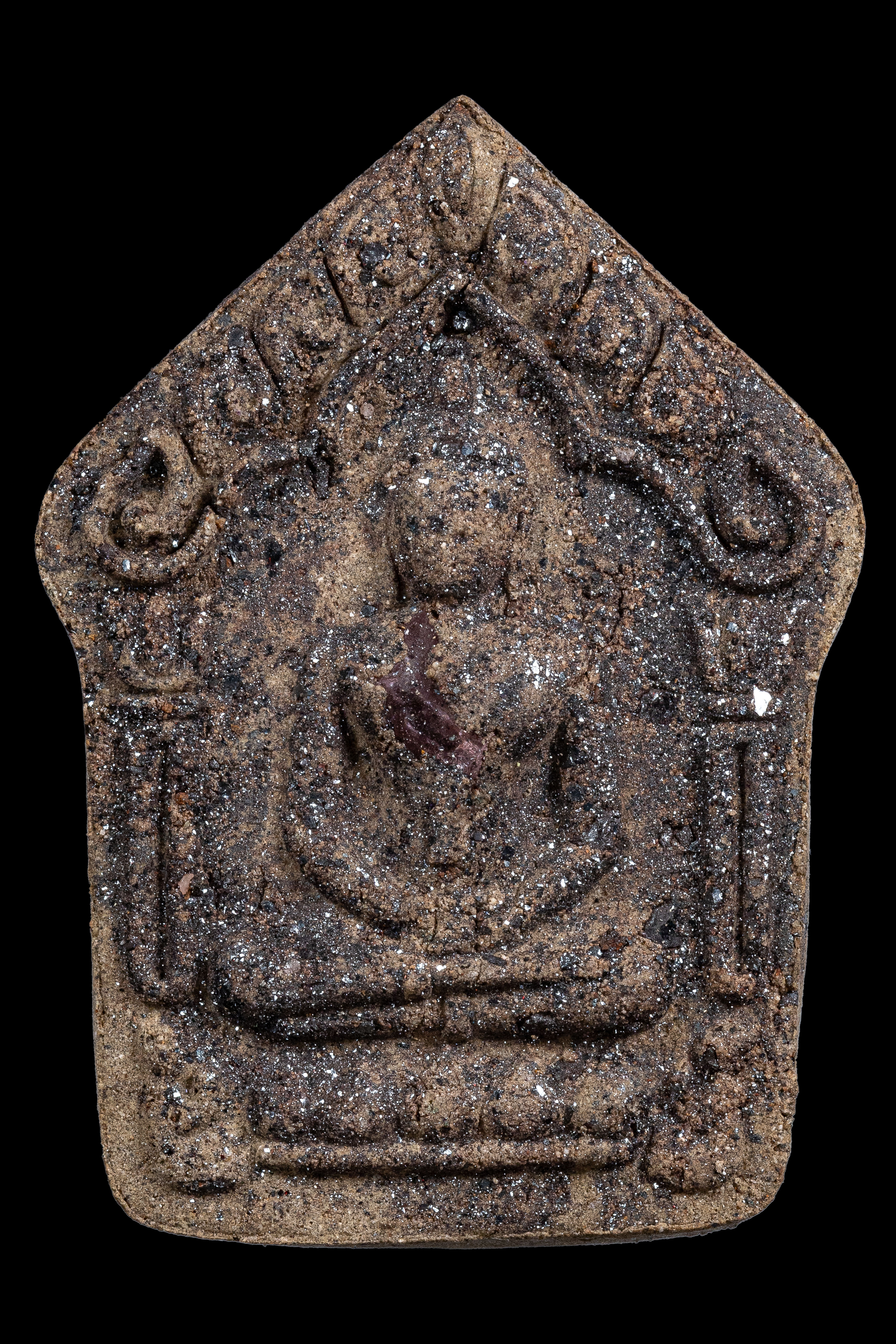 『泰國佛牌』2567帕坤平『燒哈』化石肉版本 燒哈日加持 龍婆宋功 瓦崗龍阿倫 10240710