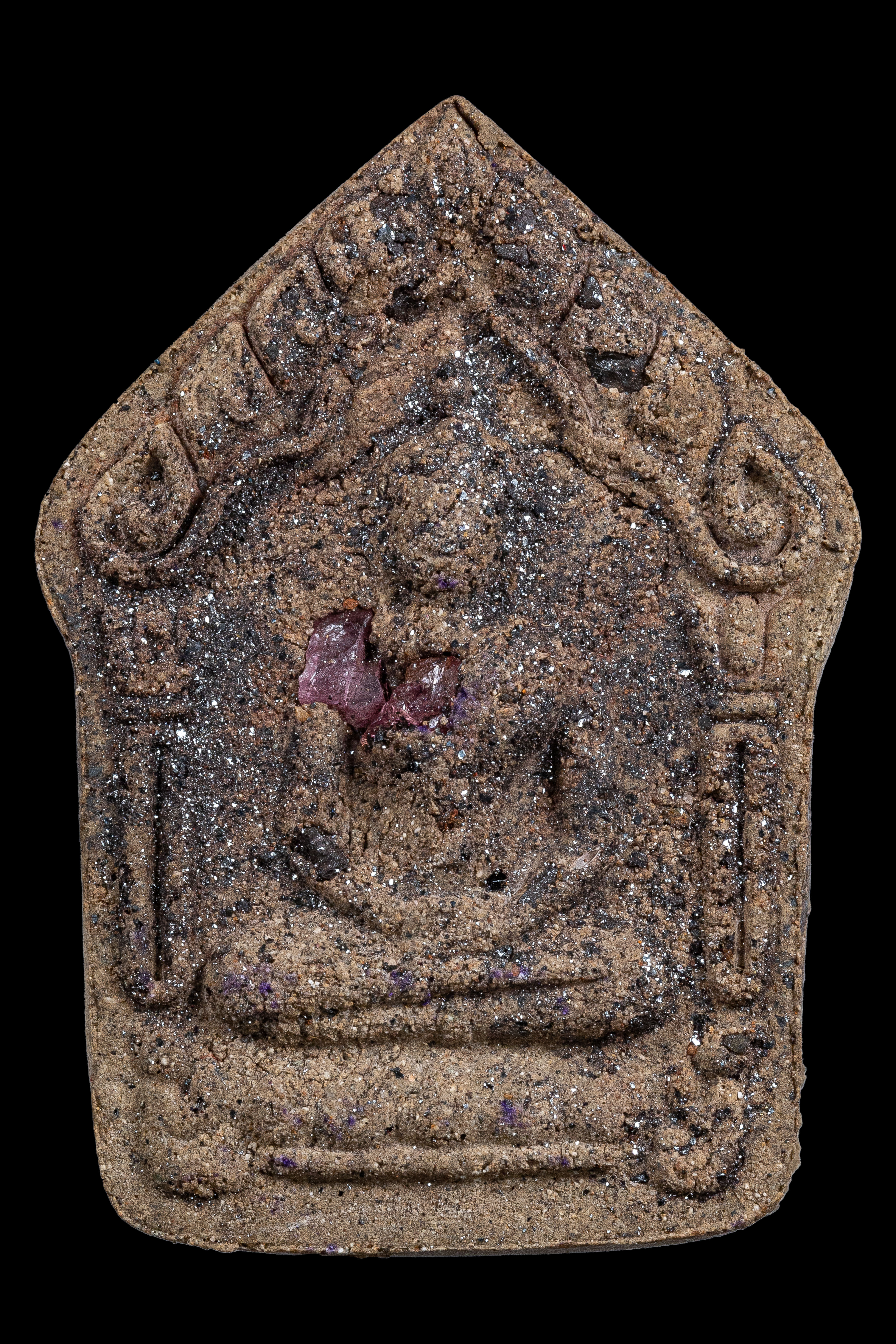 『泰國佛牌』2567帕坤平『燒哈』化石肉版本 燒哈日加持 龍婆宋功 瓦崗龍阿倫 12240710