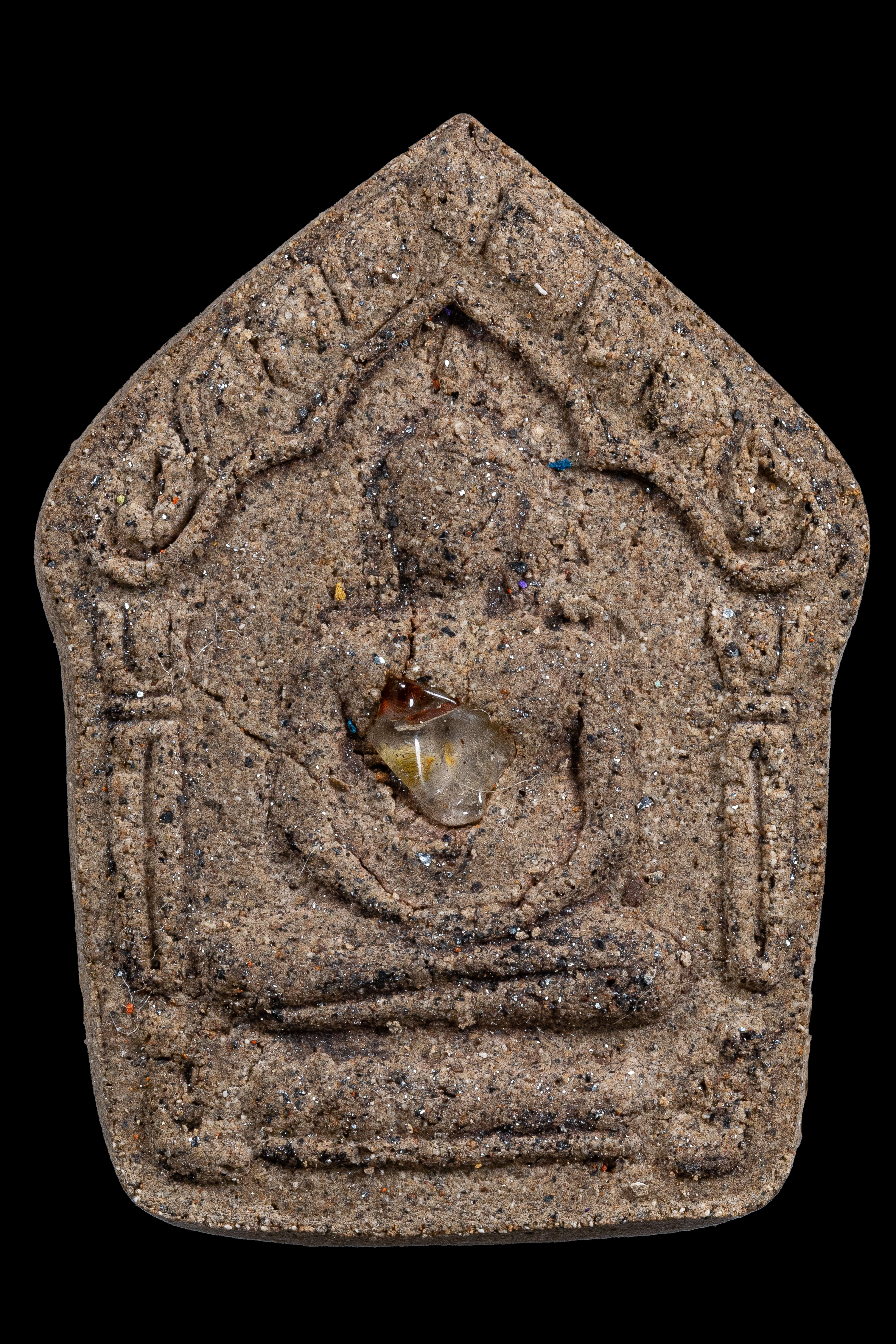 『泰國佛牌』2567帕坤平『燒哈』化石肉版本 燒哈日加持 龍婆宋功 瓦崗龍阿倫 14240710