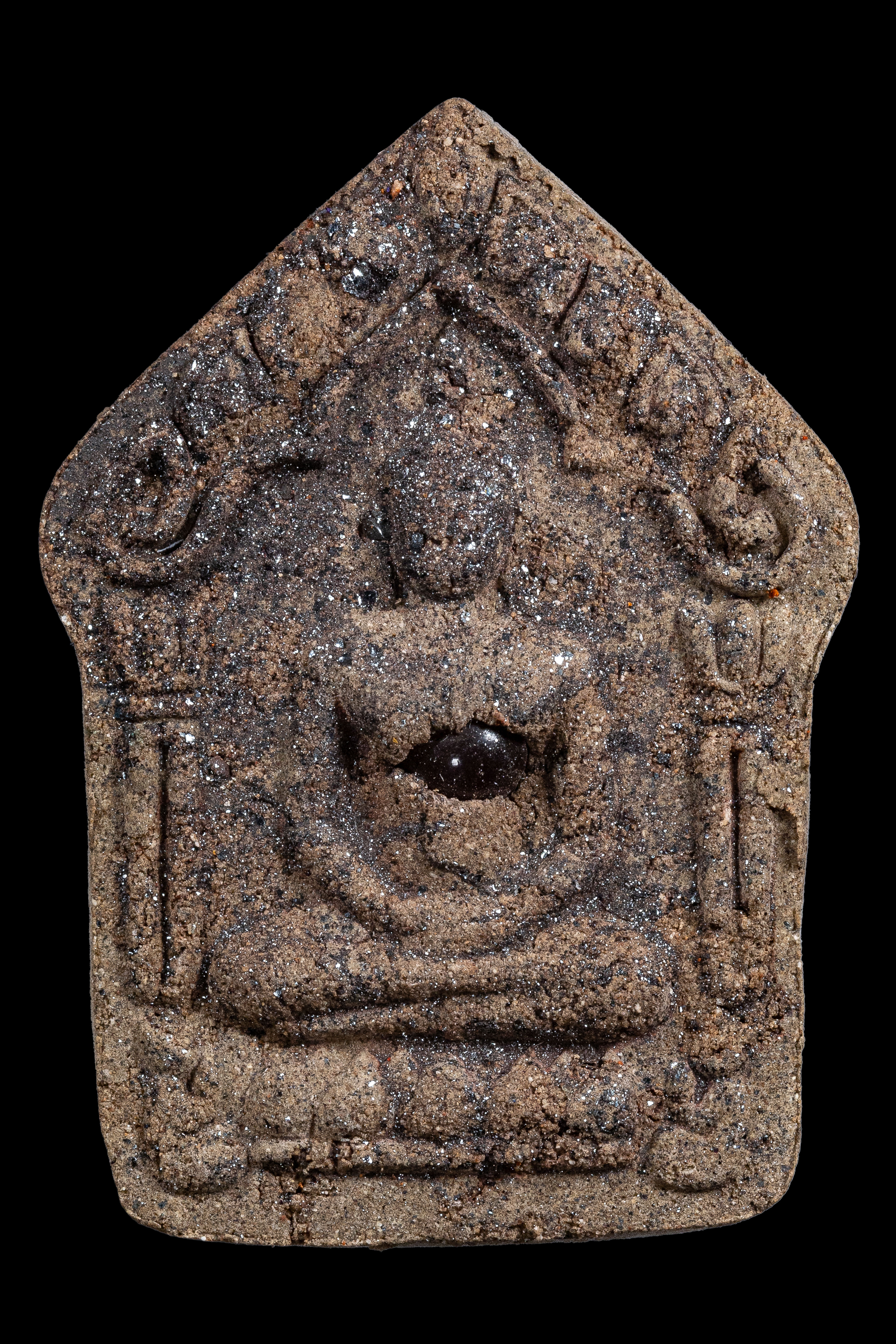 『泰國佛牌』2567帕坤平『燒哈』化石肉版本 燒哈日加持 龍婆宋功 瓦崗龍阿倫 15240710